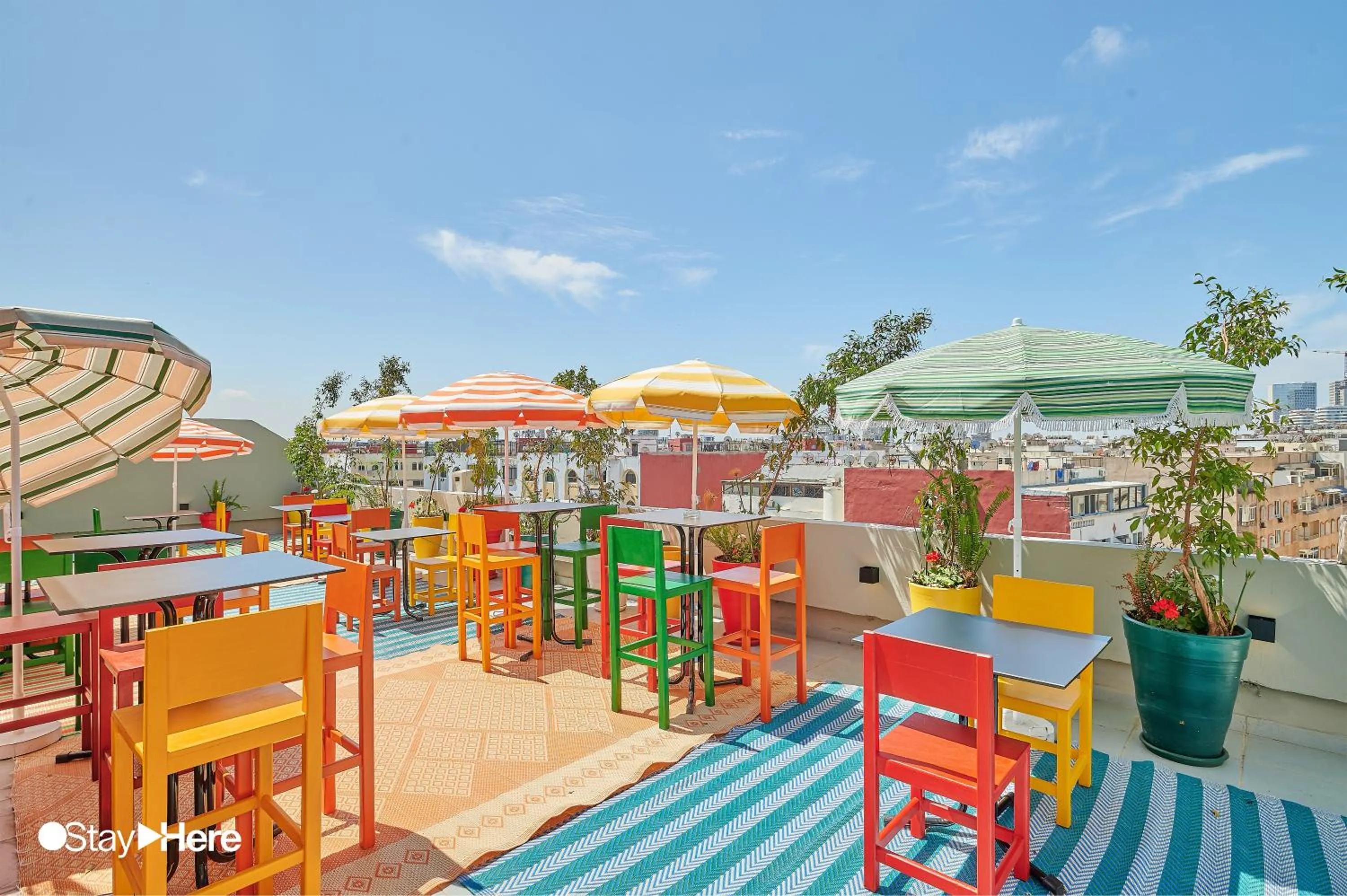 Balcony/Terrace in Stayhere Casablanca - CFC - Vibrant Residence