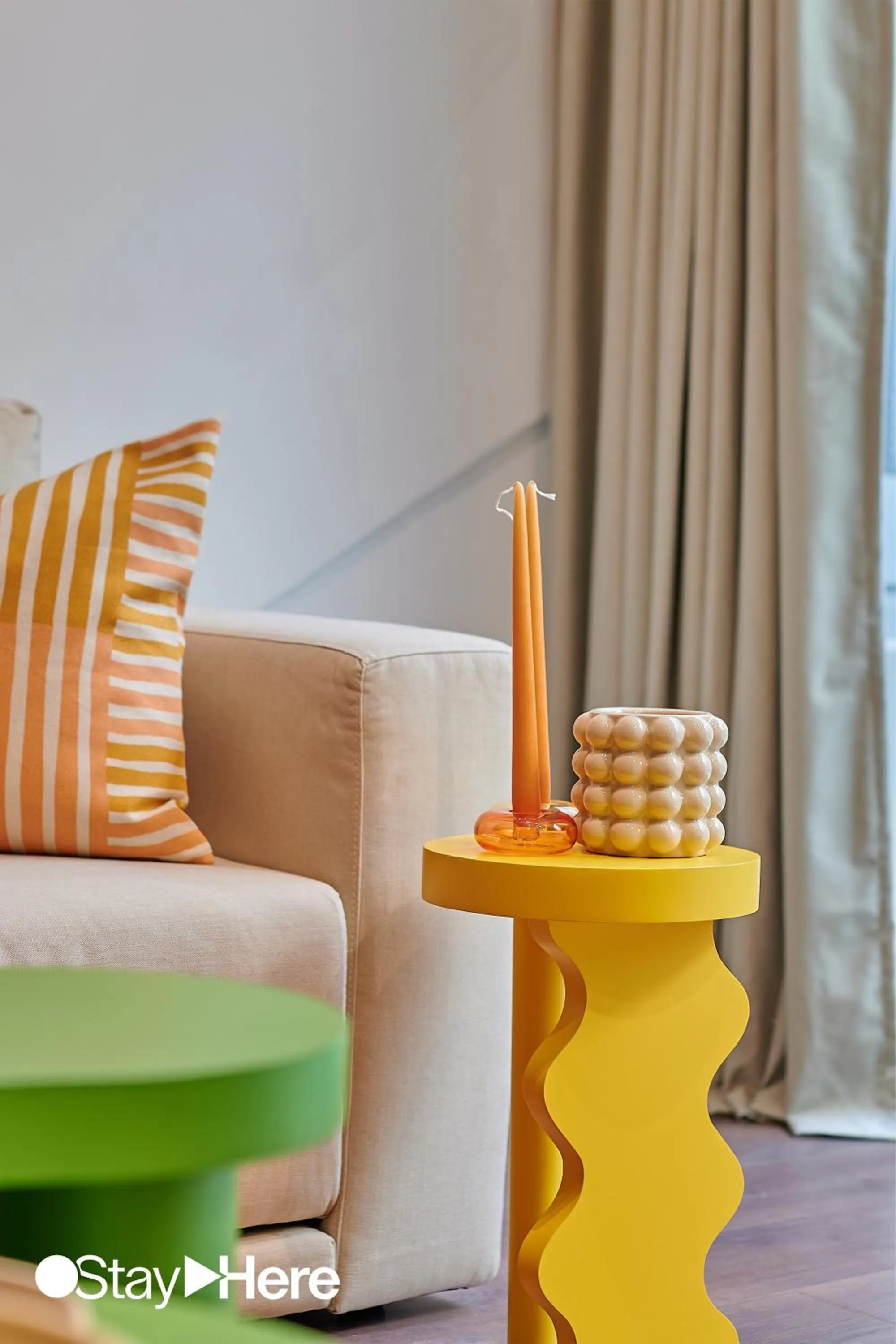 Seating area in Stayhere Casablanca - CFC - Vibrant Residence