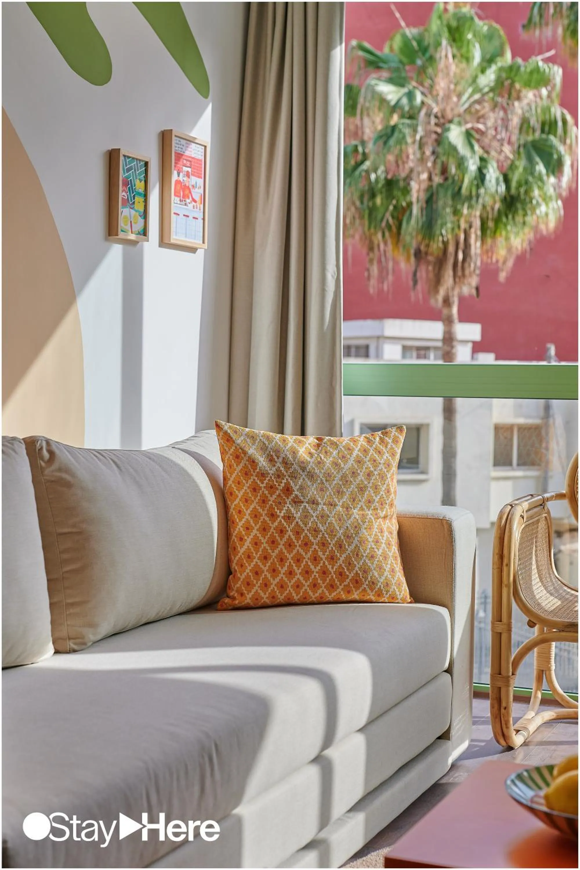 Living room in Stayhere Casablanca - CFC - Vibrant Residence