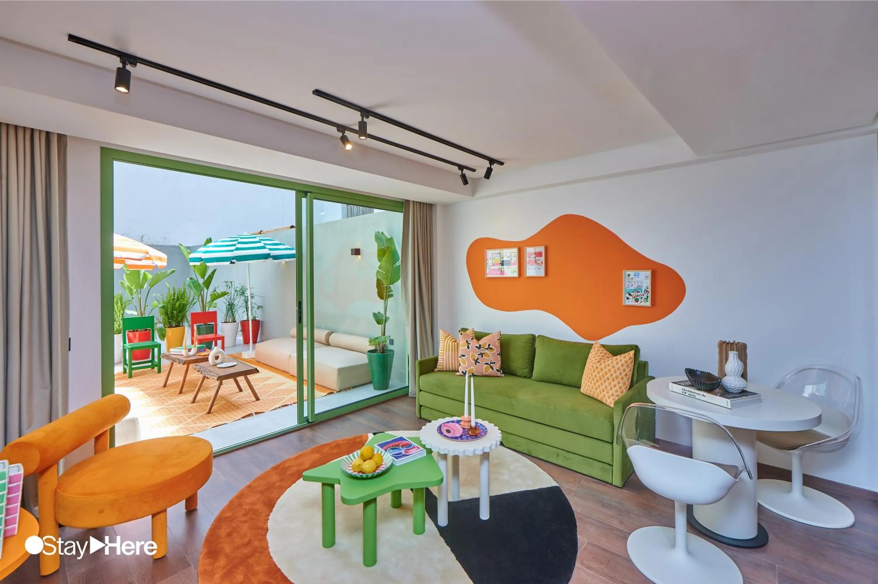 Living room in Stayhere Casablanca - CFC - Vibrant Residence