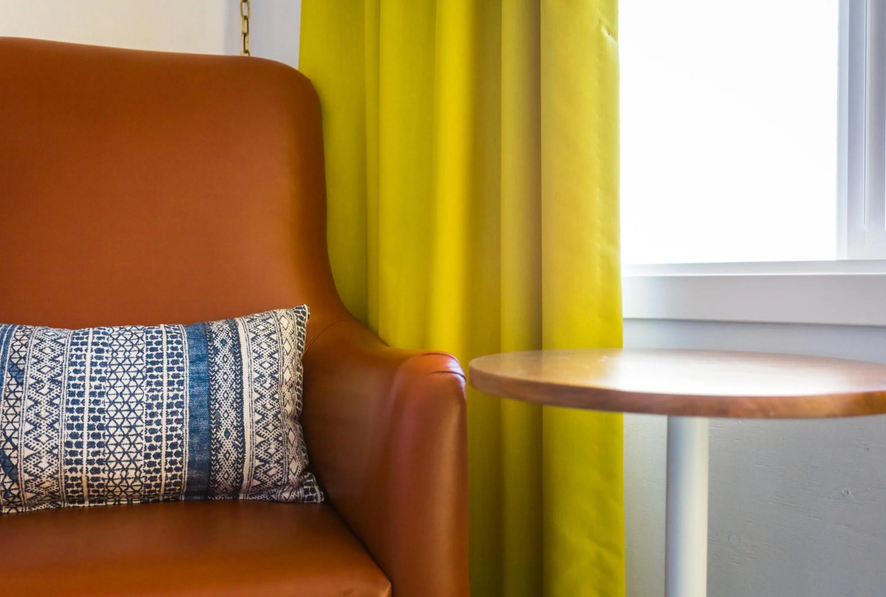 Seating area in Mylo Hotel