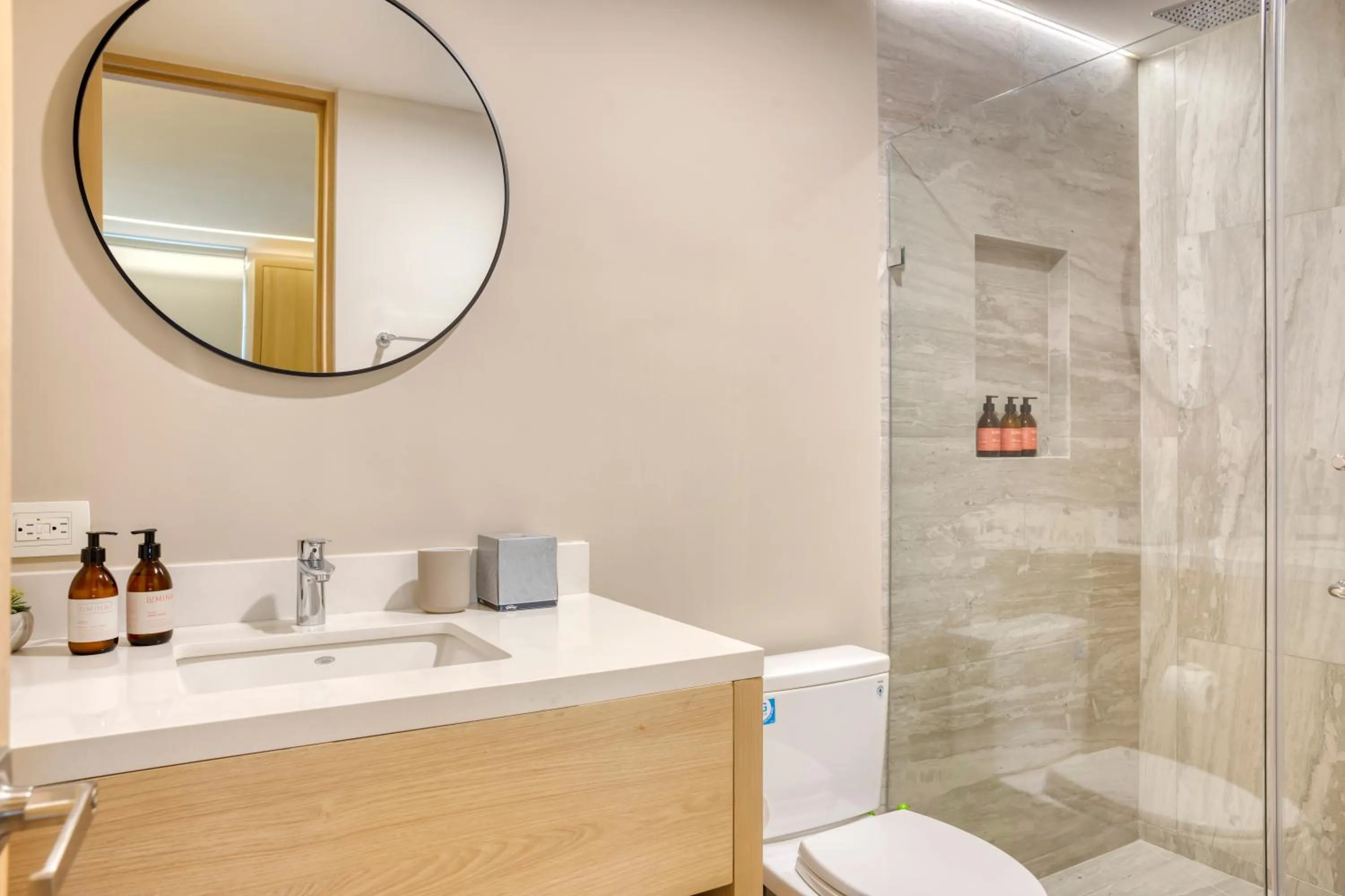 Shower in Lumina at Cardinal San José del Cabo