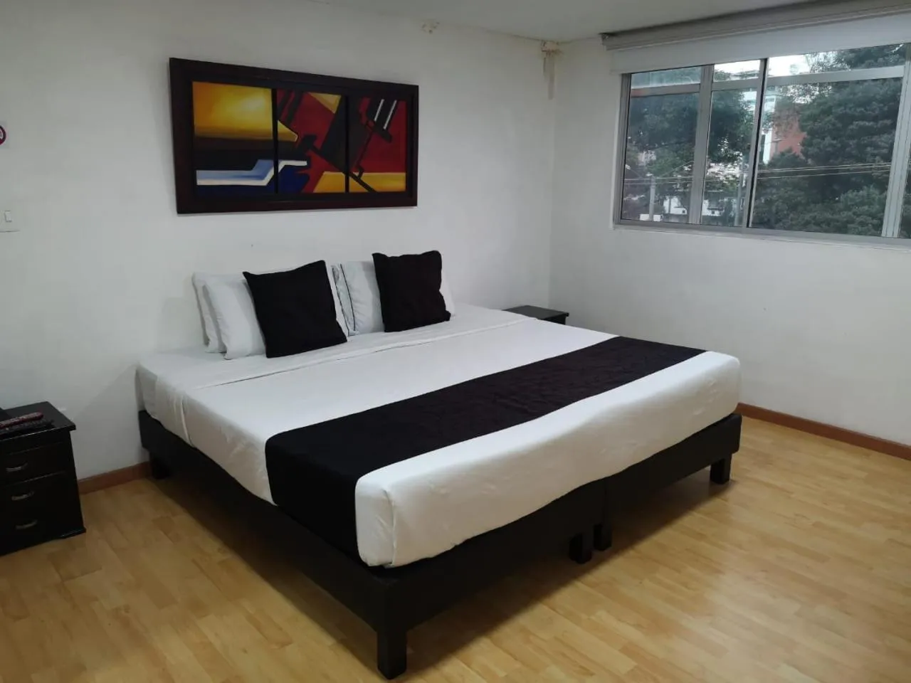 Photo of the whole room, Bed in Hotel Santiago Plaza