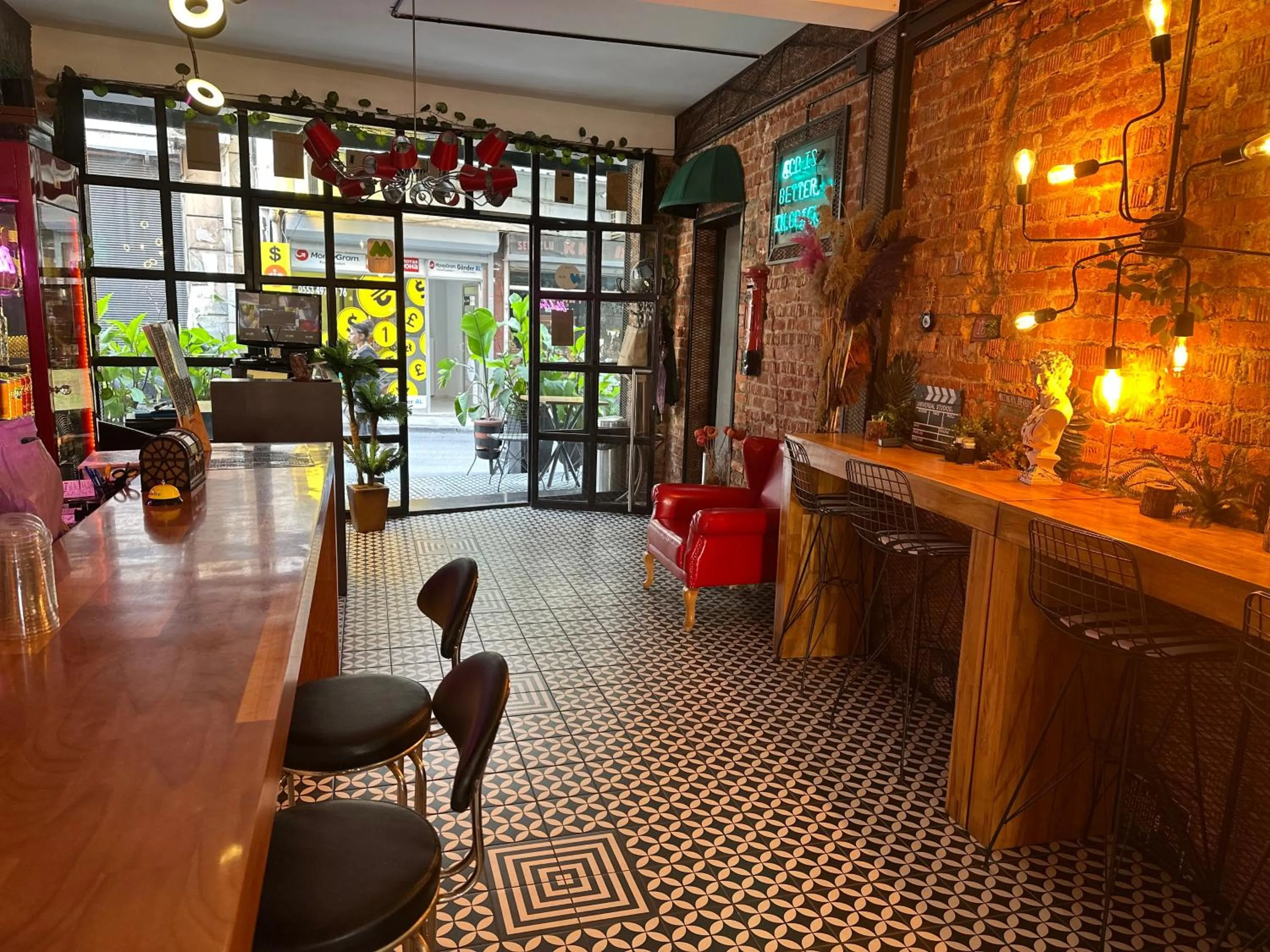 Off site in Black Art Otel