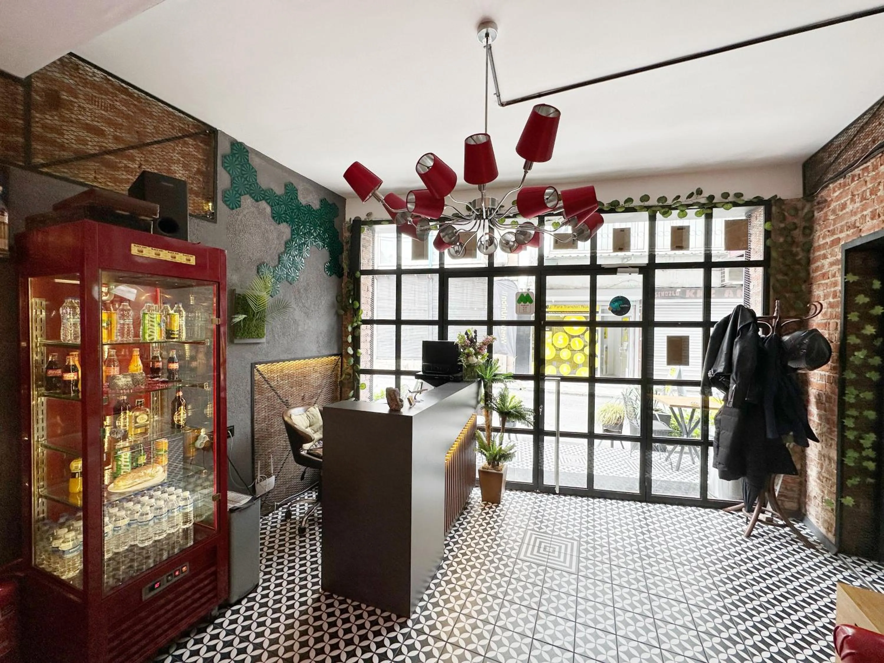 Lobby or reception in Black Art Otel