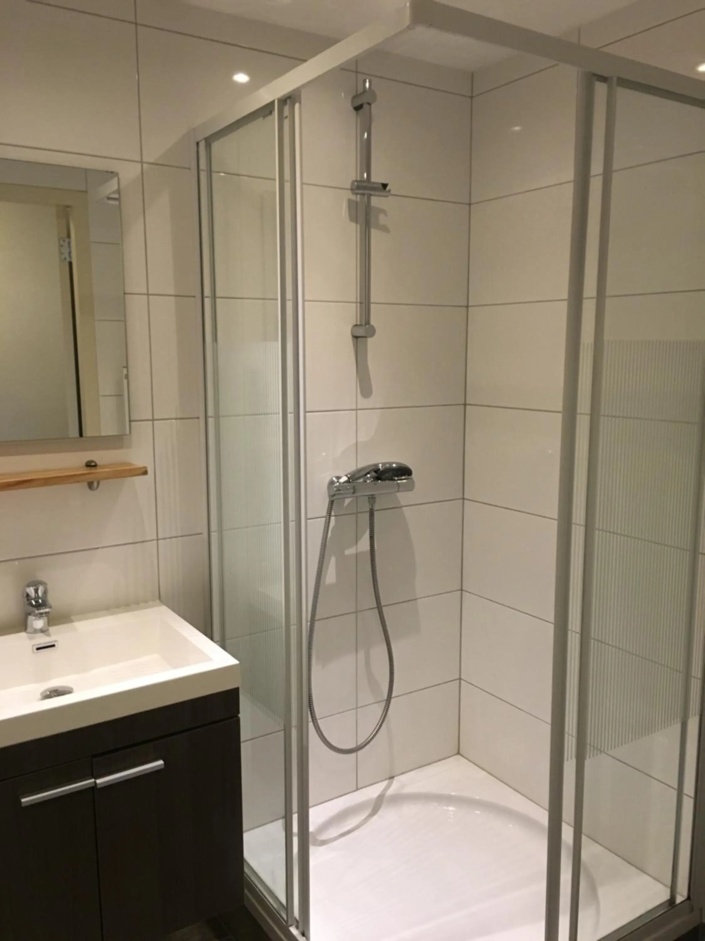 Bathroom in Nicolette Apartments