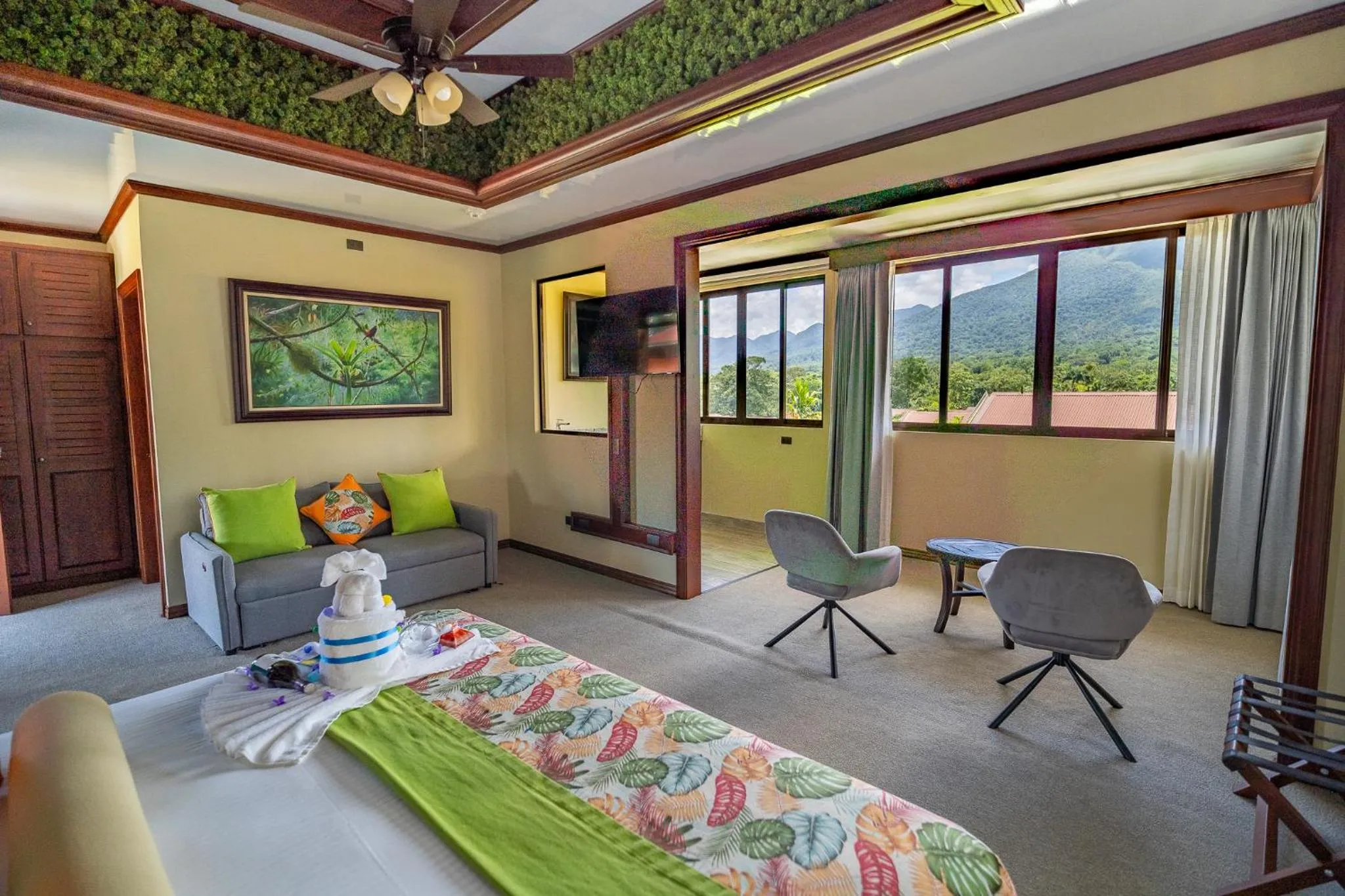 Seating area in Hotel Arenal Springs Resort & Spa