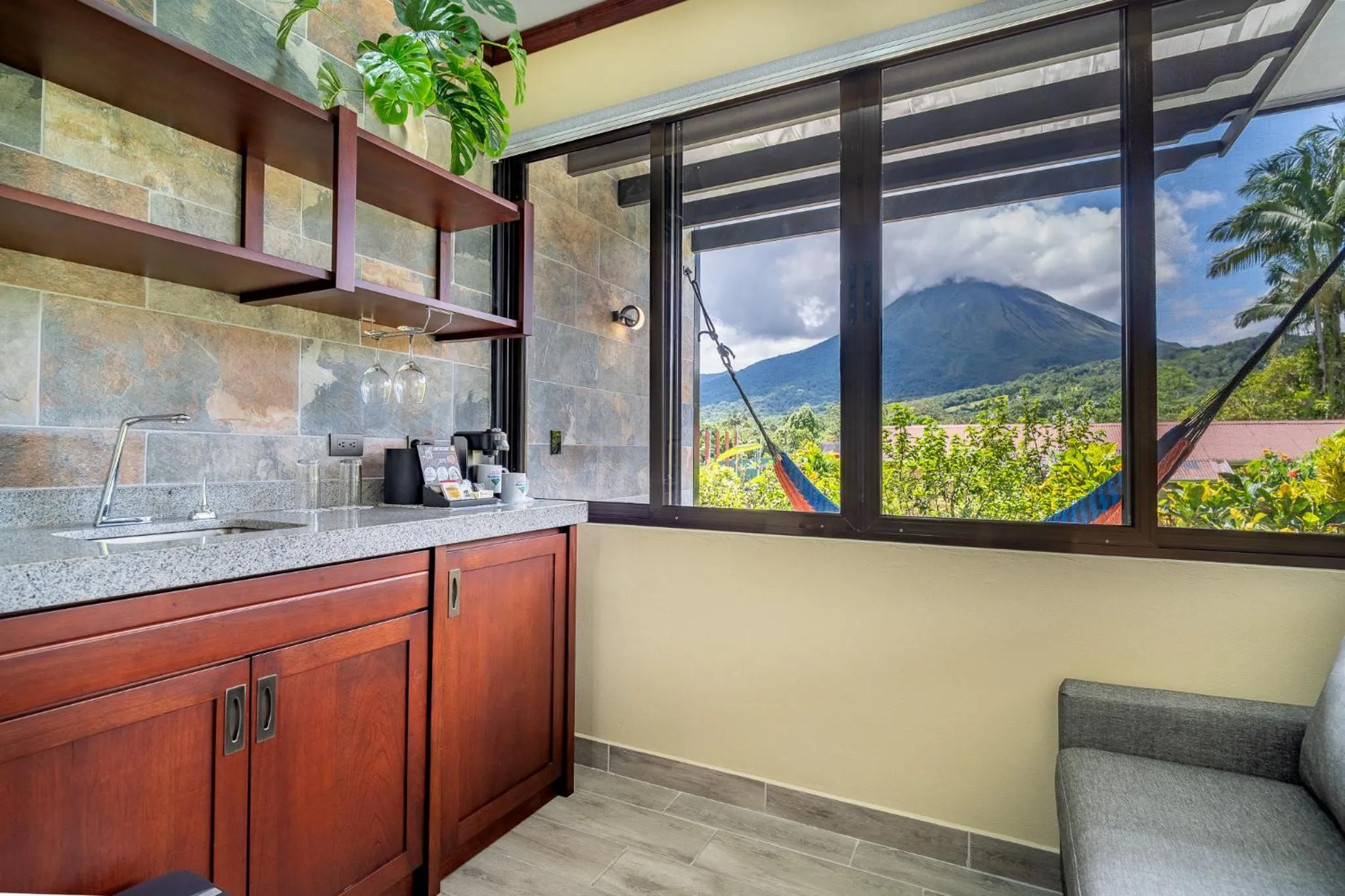 Mountain view in Hotel Arenal Springs Resort & Spa