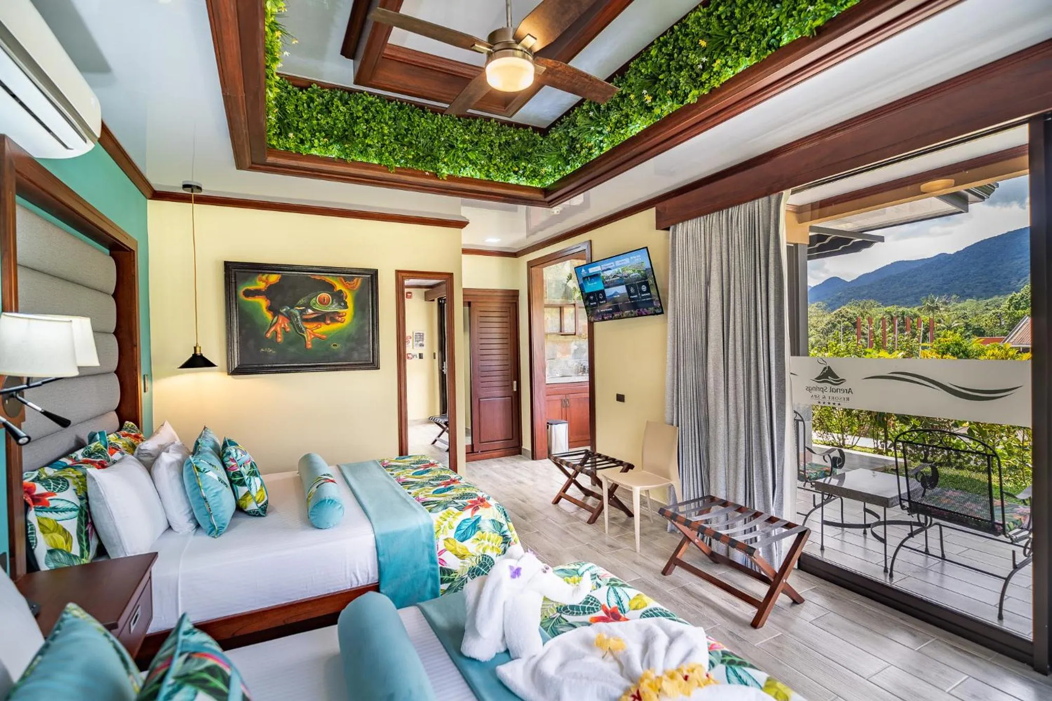 Mountain view in Hotel Arenal Springs Resort & Spa