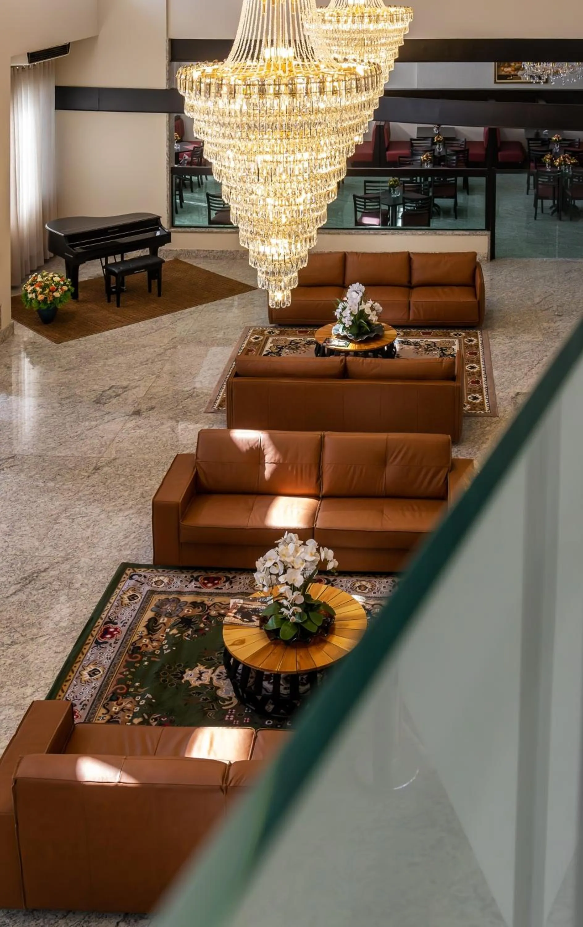 Lobby or reception in Hotel Dan Inn Uberlandia By Nacional Inn