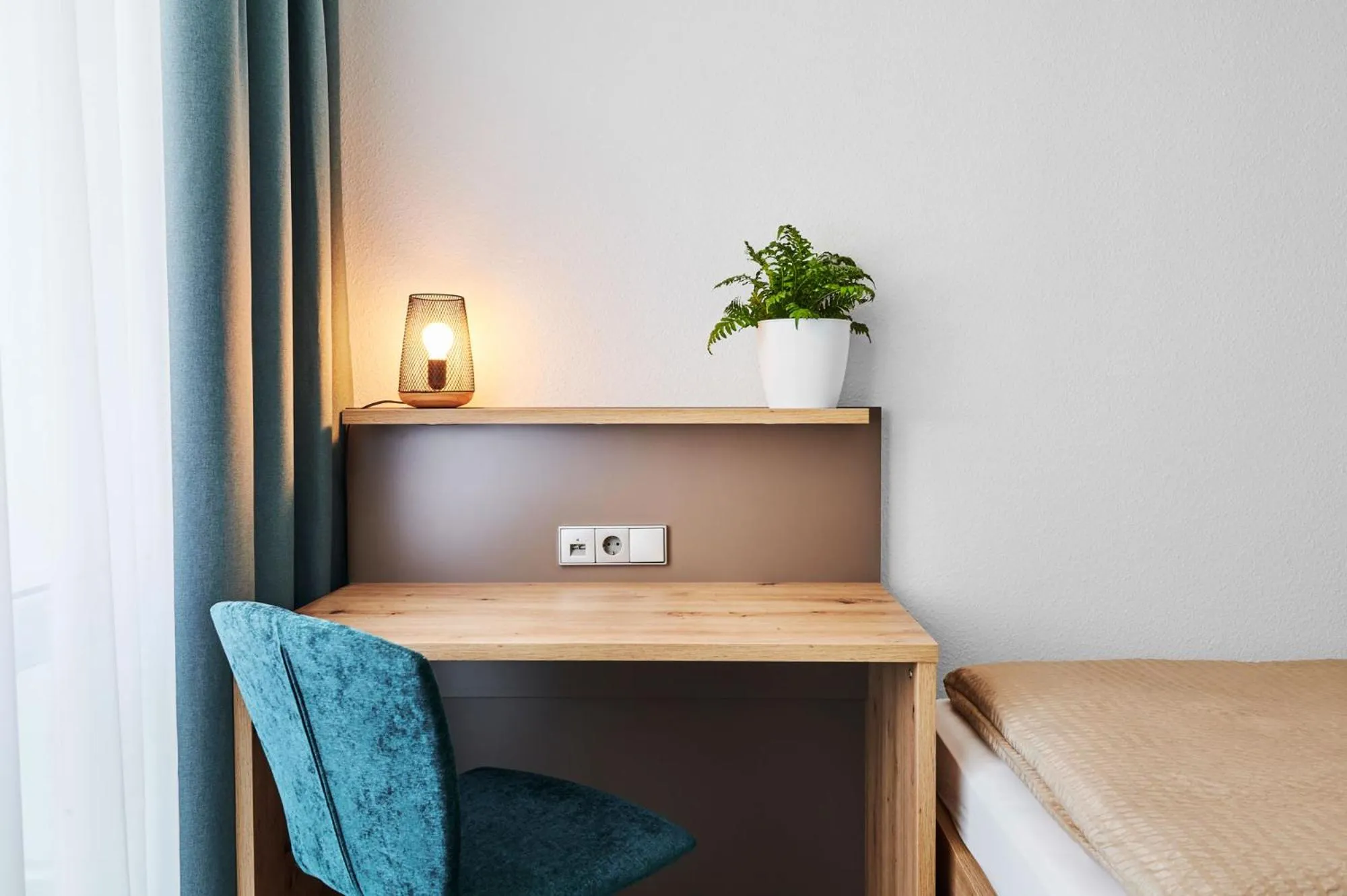 Photo of the whole room, Bed in Gästehaus Bosch