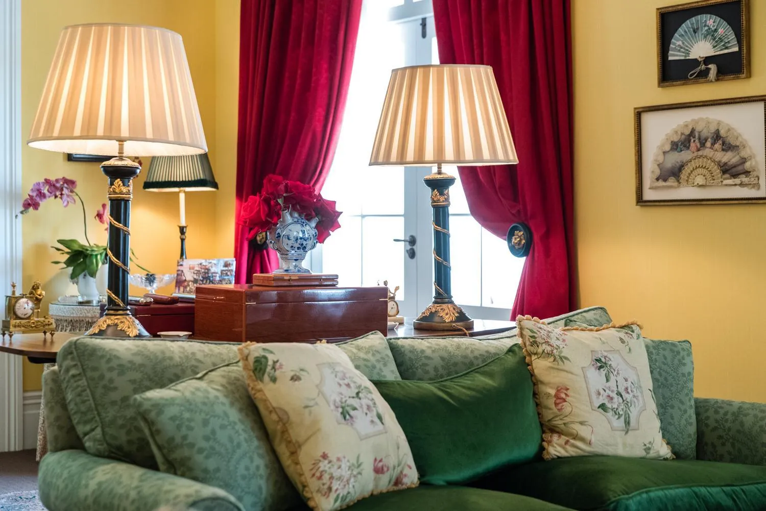 Living room in The Manse