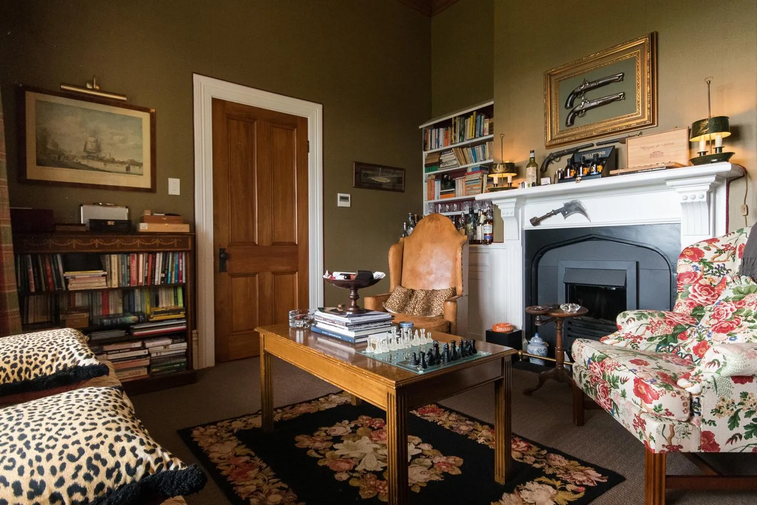 Library in The Manse