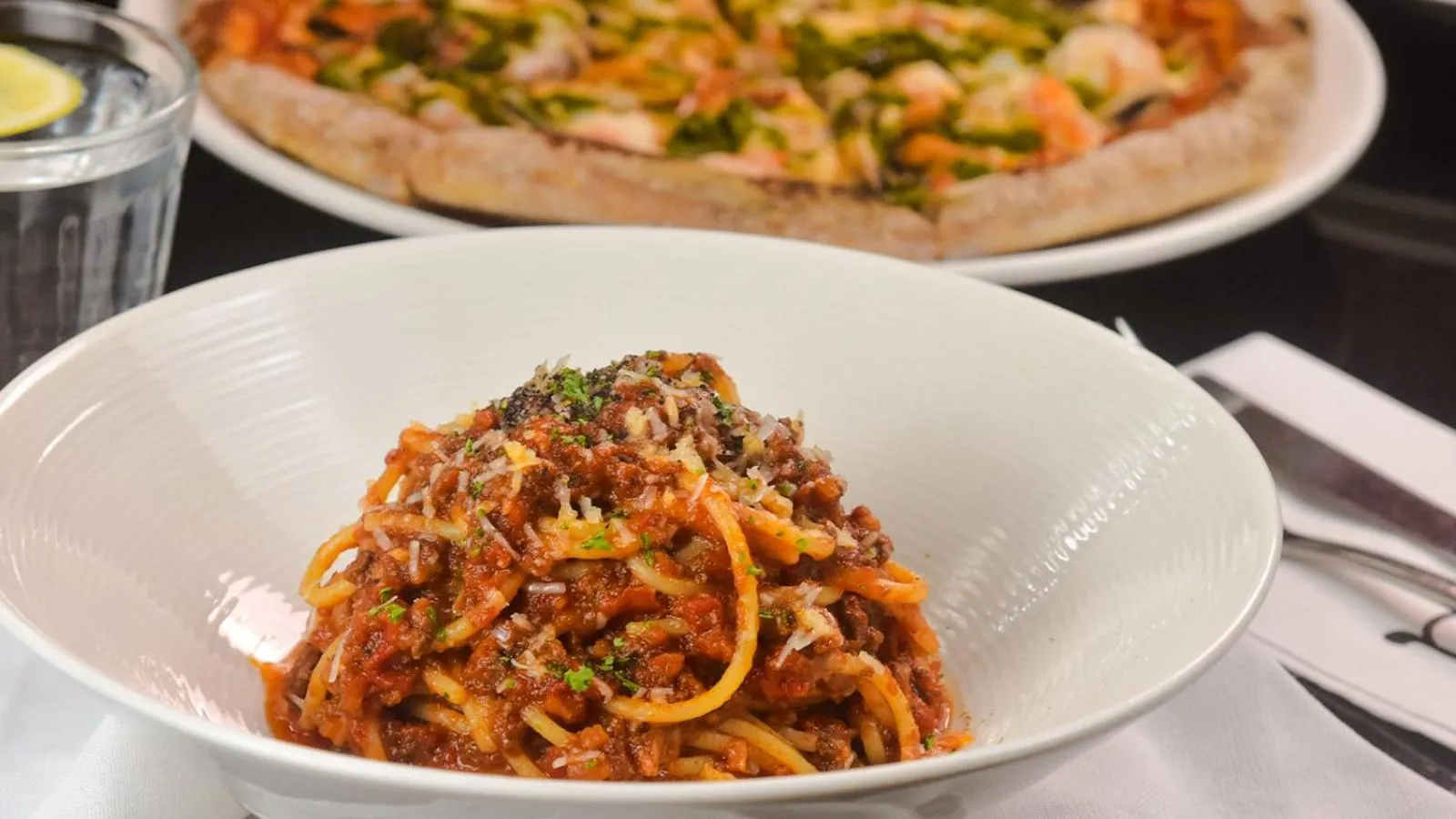 Food and drinks in Aruga Apartments by Rockwell Makati