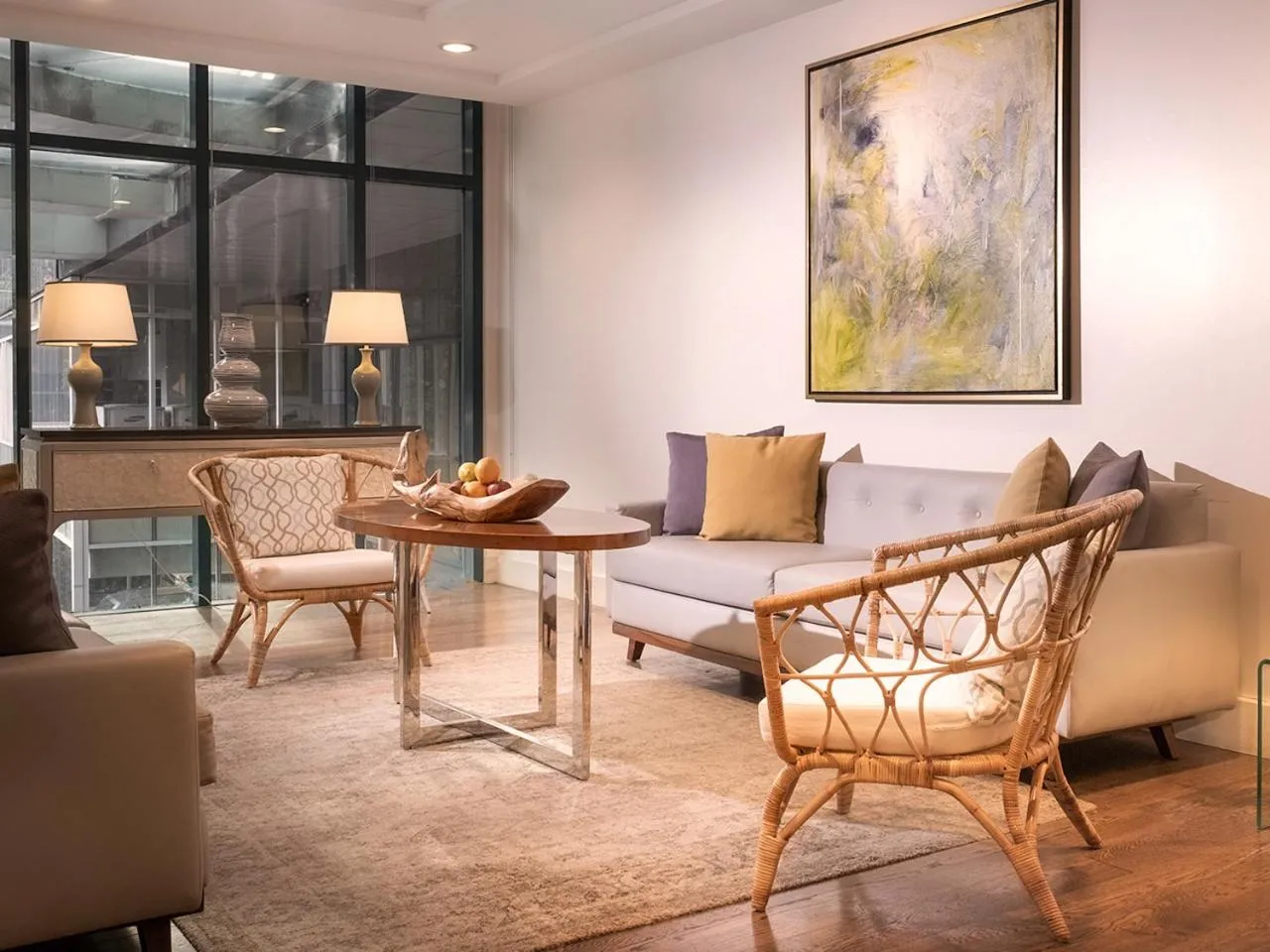 Meeting/conference room in Aruga Apartments by Rockwell Makati