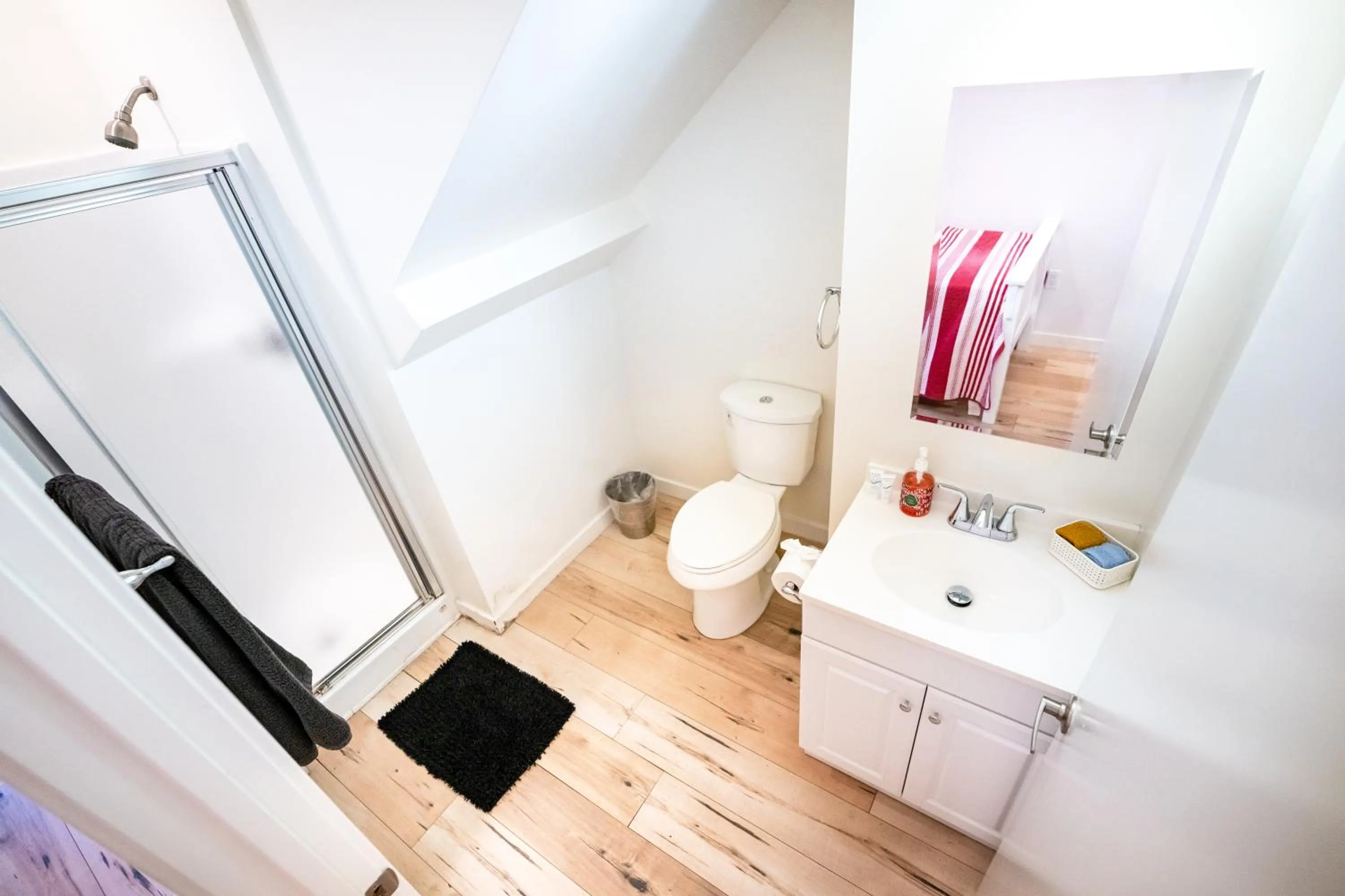 Bathroom in Brand New Koreatown Loft with 3 Levels 2 Parking Spots
