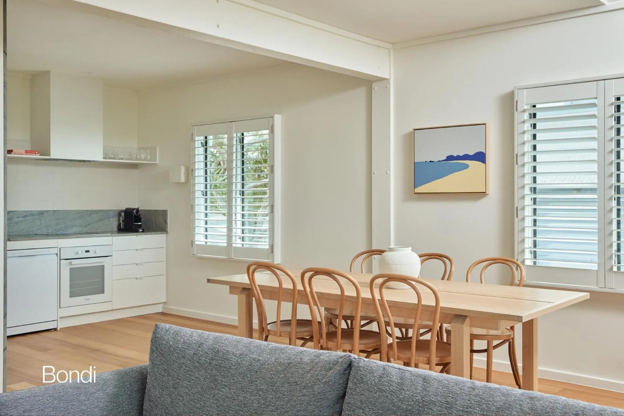 Kitchen or kitchenette in Bluewater on the Beach