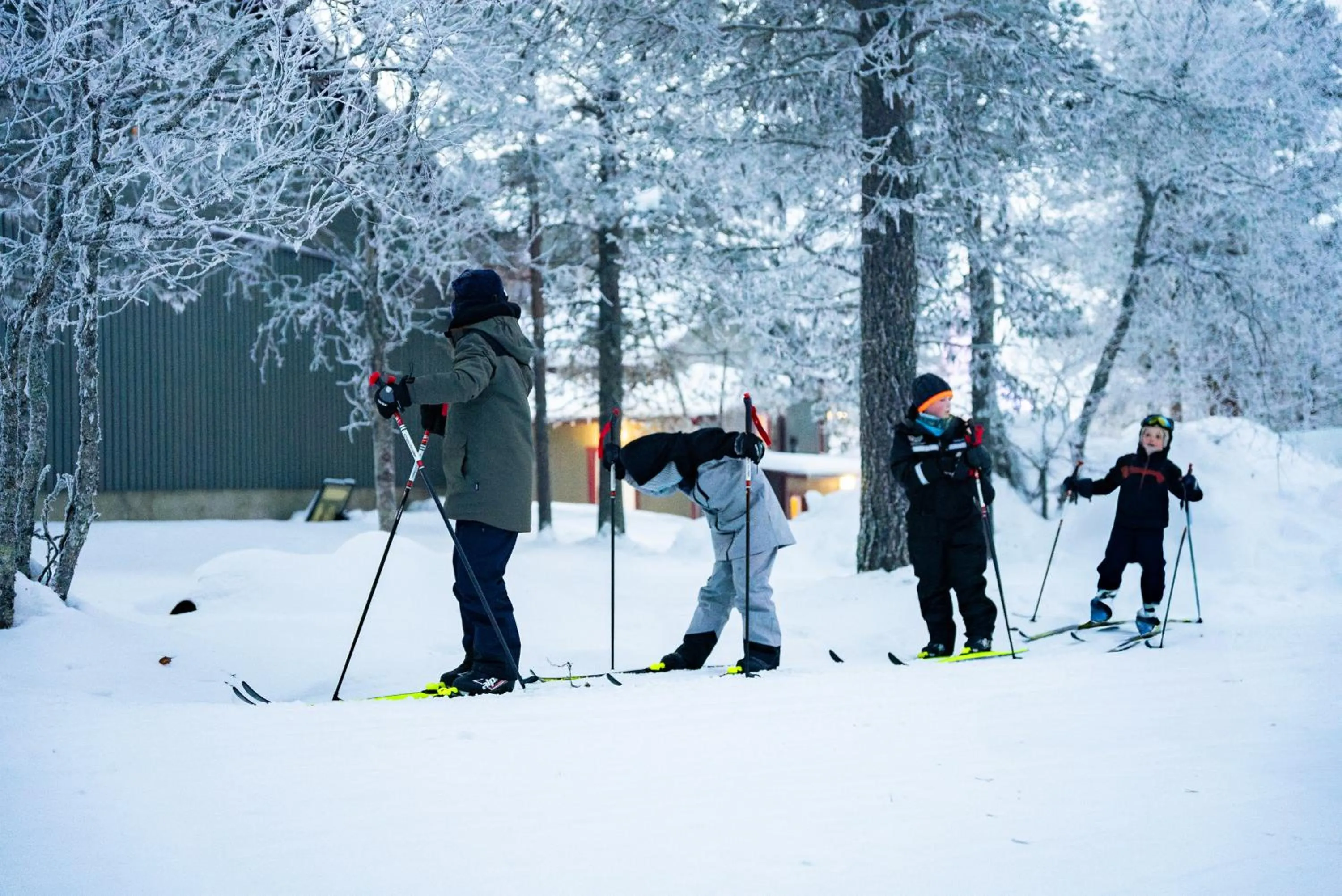 Neighbourhood in Kuukkeli Apartments Pikku-Hirvas ja Porotokka