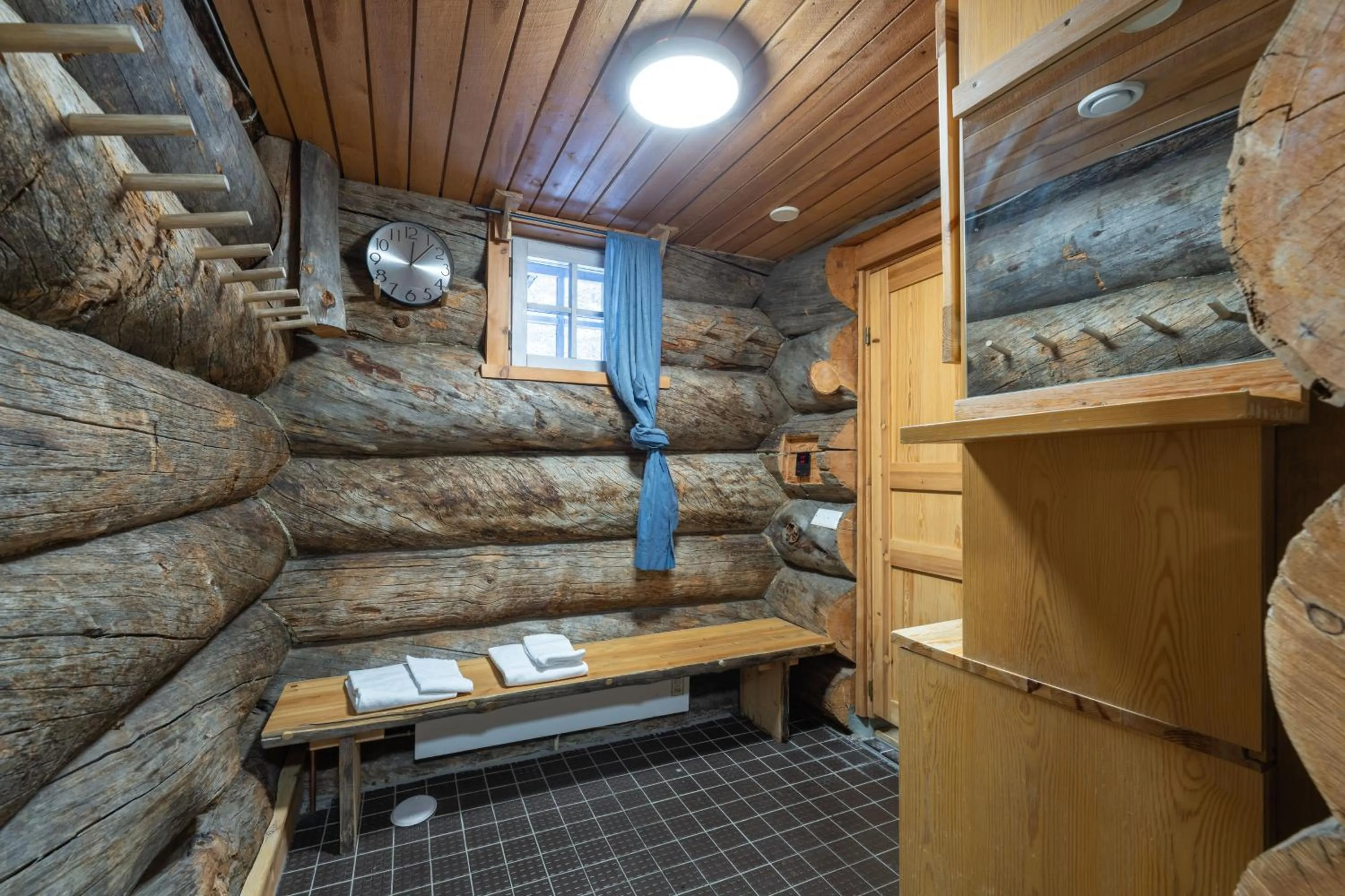Sauna in Kuukkeli Apartments Pikku-Hirvas ja Porotokka