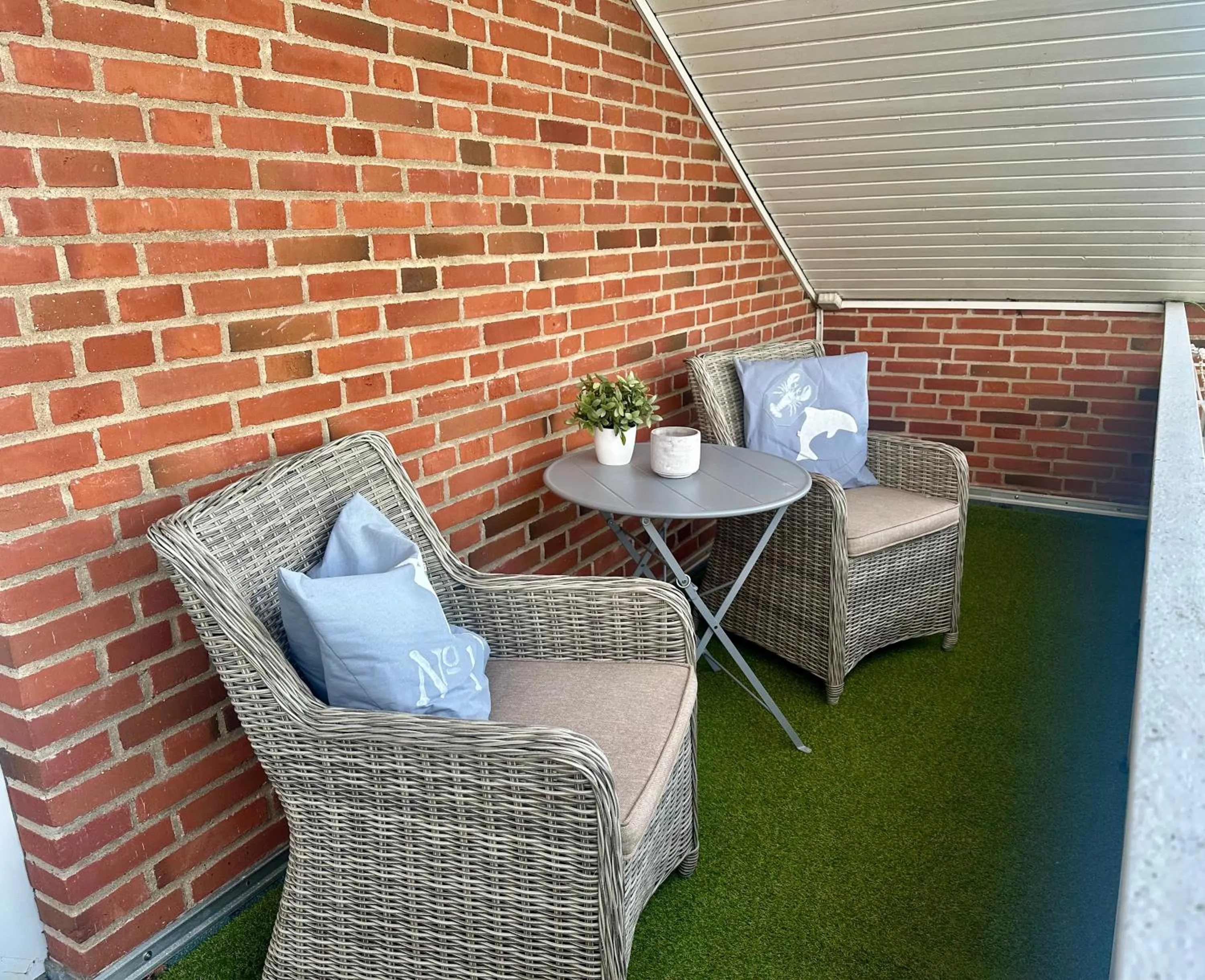 Balcony/Terrace in Hotel Restaurant Ostsee-Anker