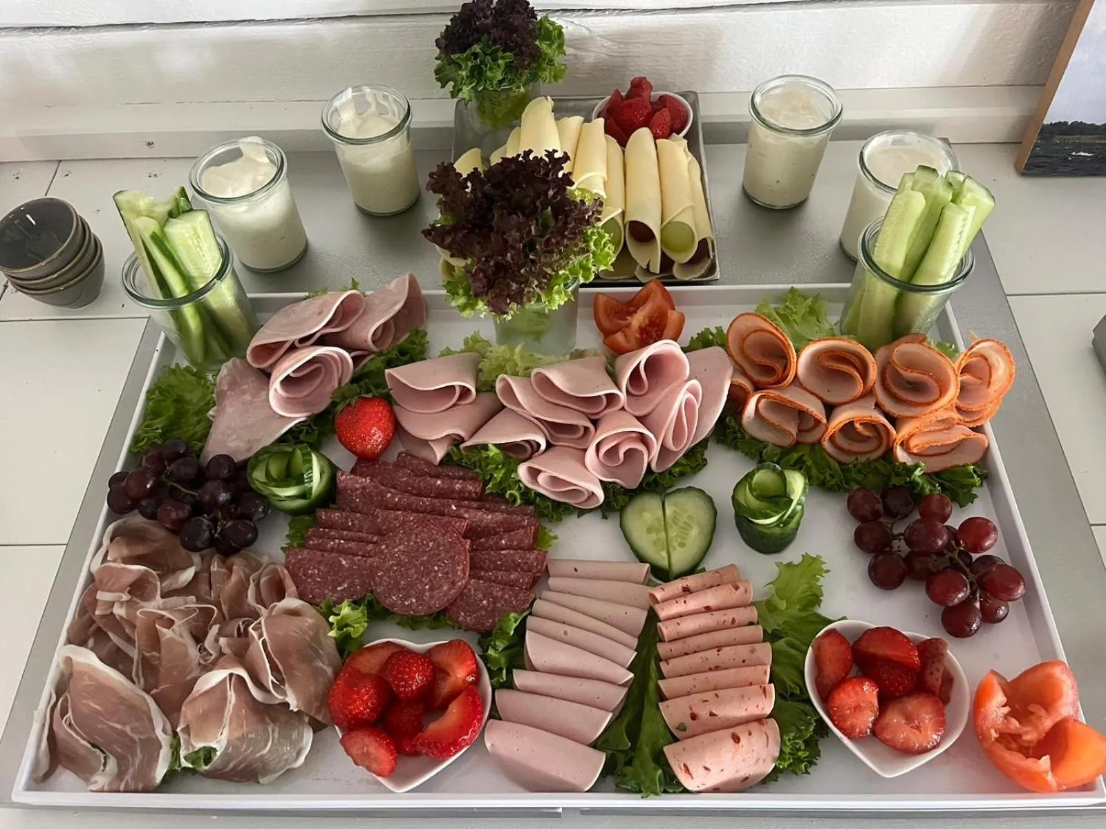 Buffet breakfast in Hotel Restaurant Ostsee-Anker