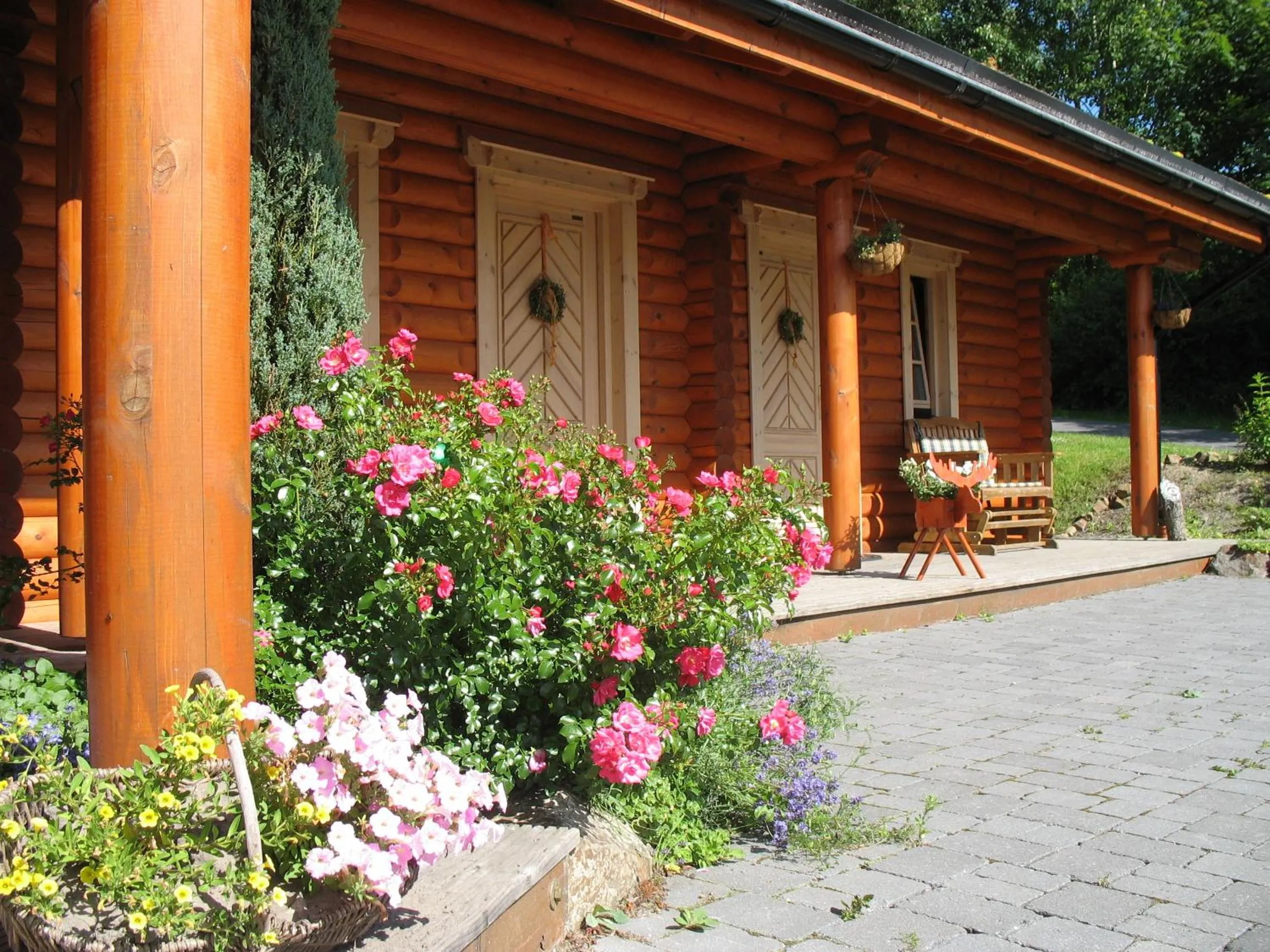 Facade/entrance in Hotelanlage Country Lodge