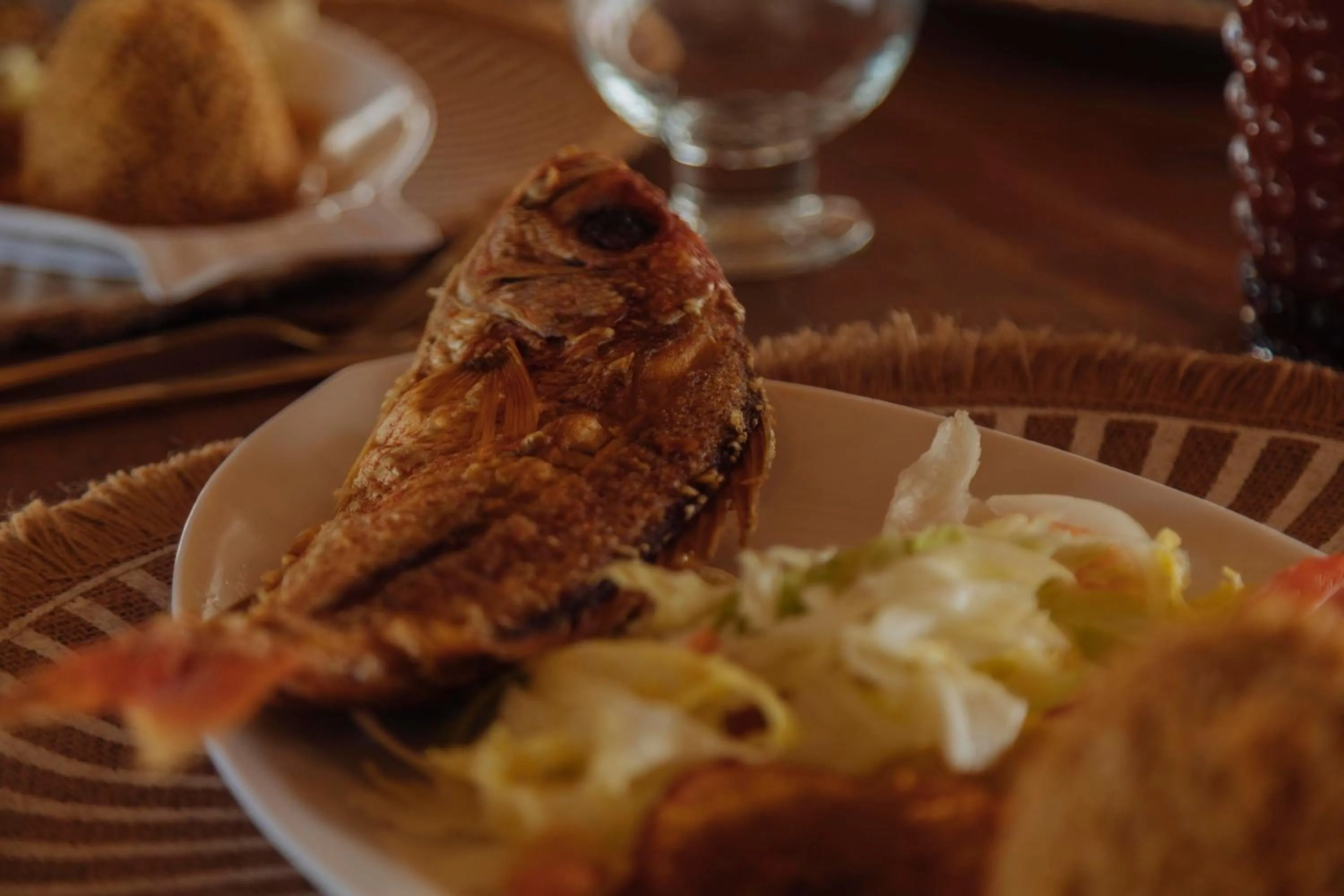 Food in Isla Kalua - Private Ocean Villa