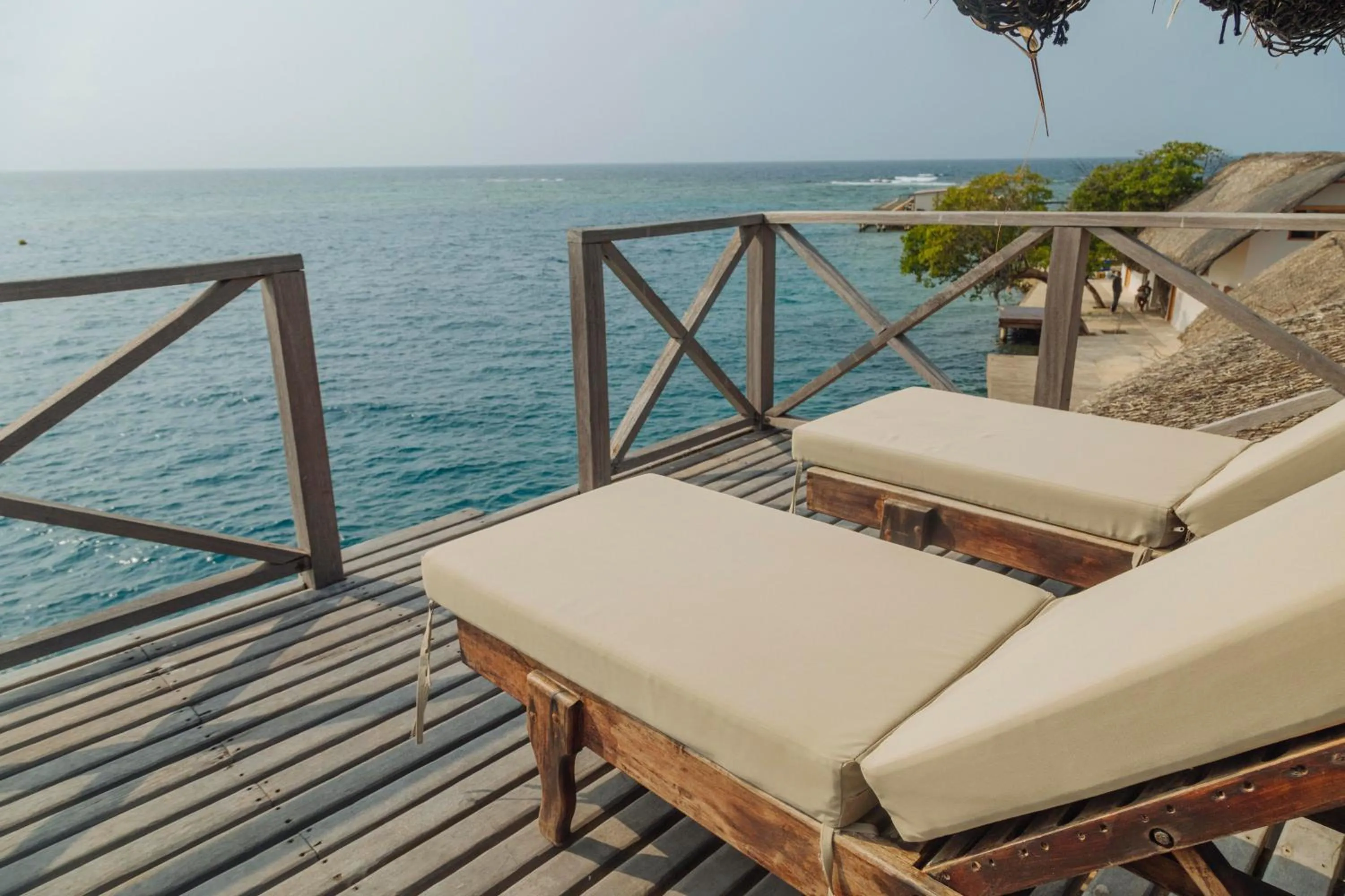 Balcony/Terrace in Isla Kalua - Private Ocean Villa