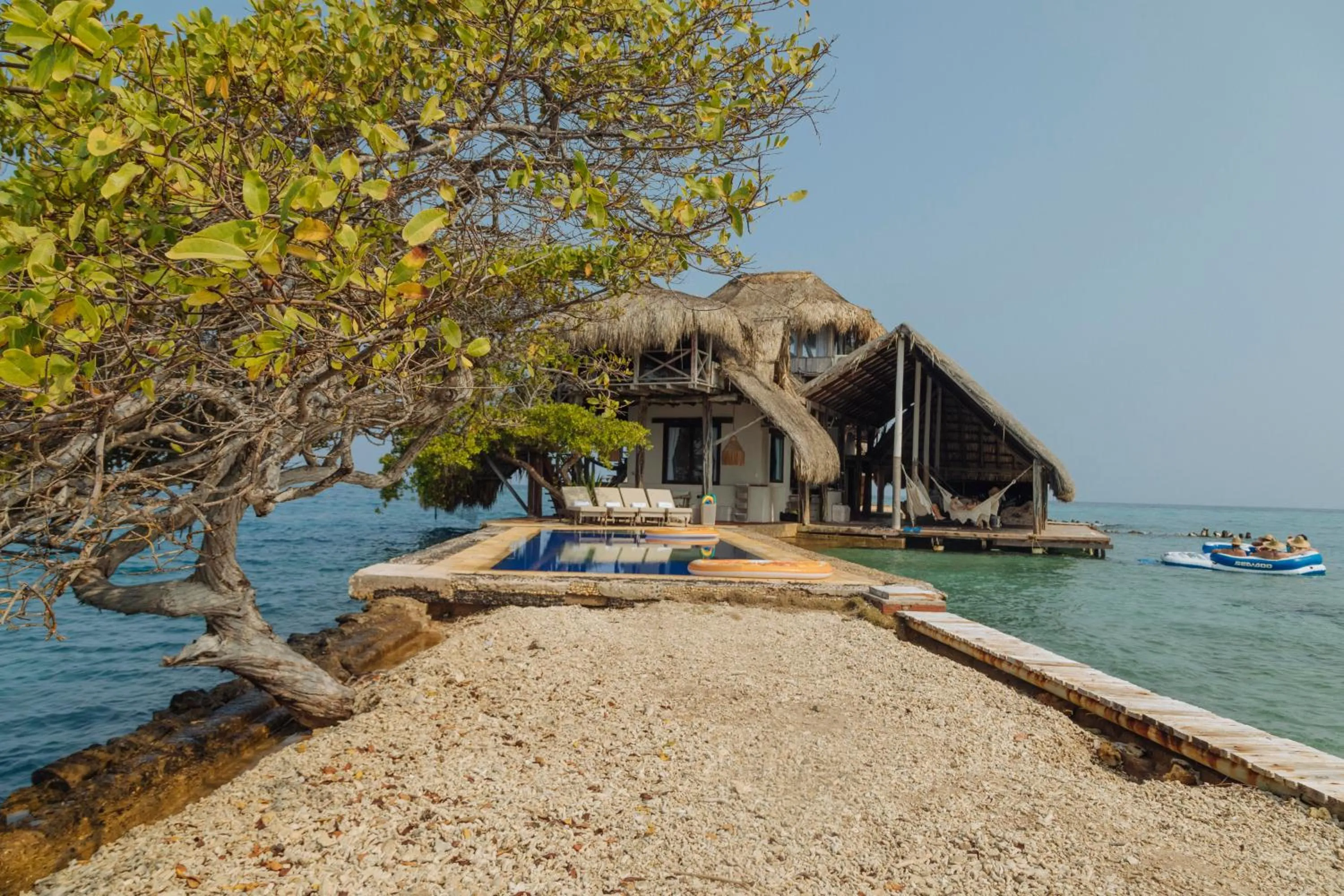 Sea view in Isla Kalua - Private Ocean Villa