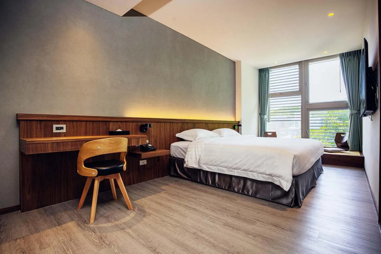 Bed in Hotel BEGINS 倉箱蜜境文旅