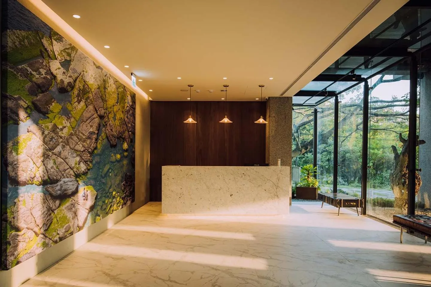 Lobby or reception in Hotel BEGINS 倉箱蜜境文旅