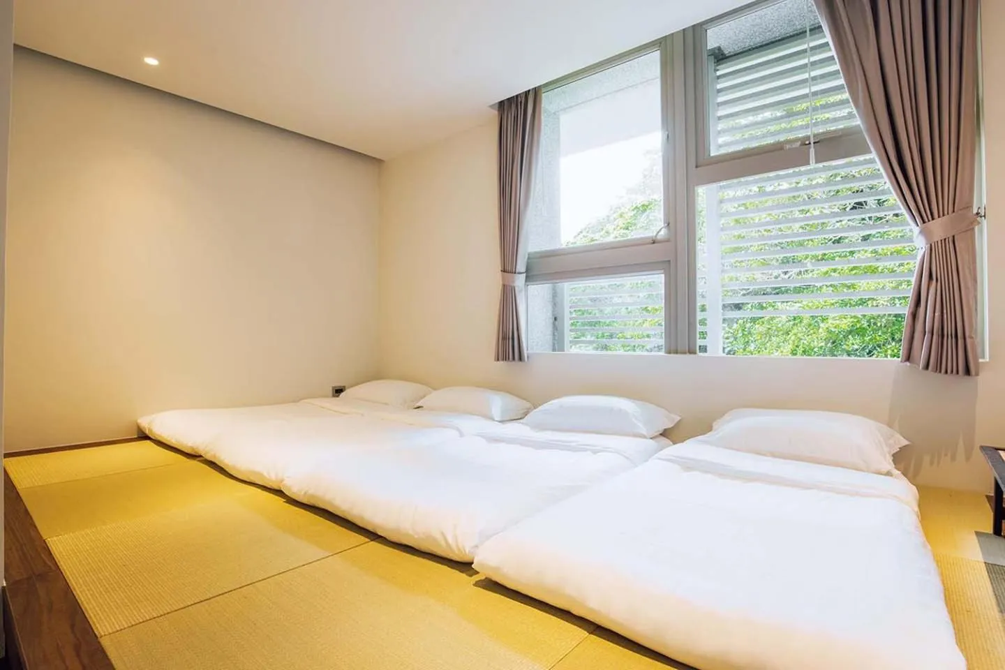 Bed in Hotel BEGINS 倉箱蜜境文旅