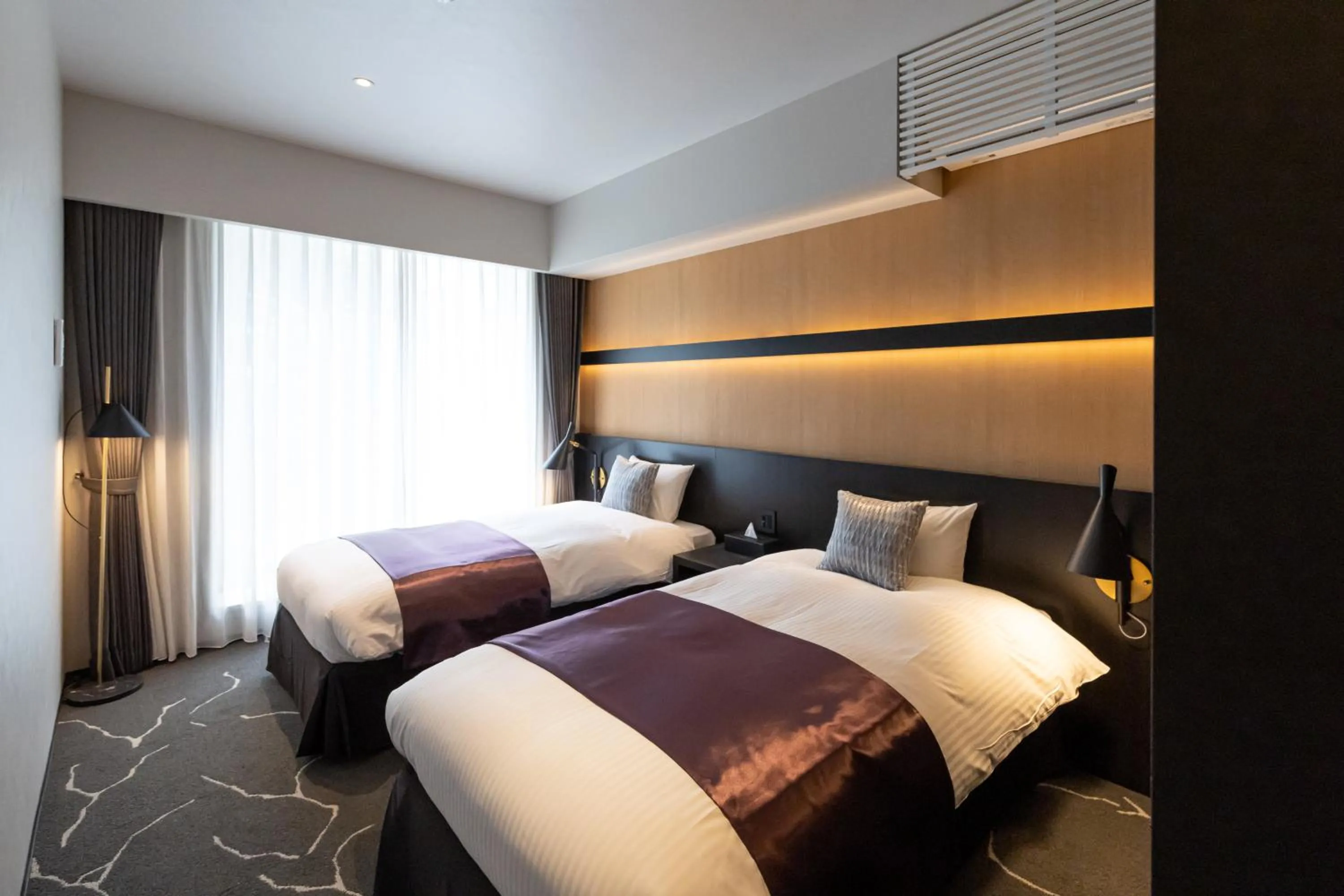 Bed in Hotel Liberte Kyoto Gojo