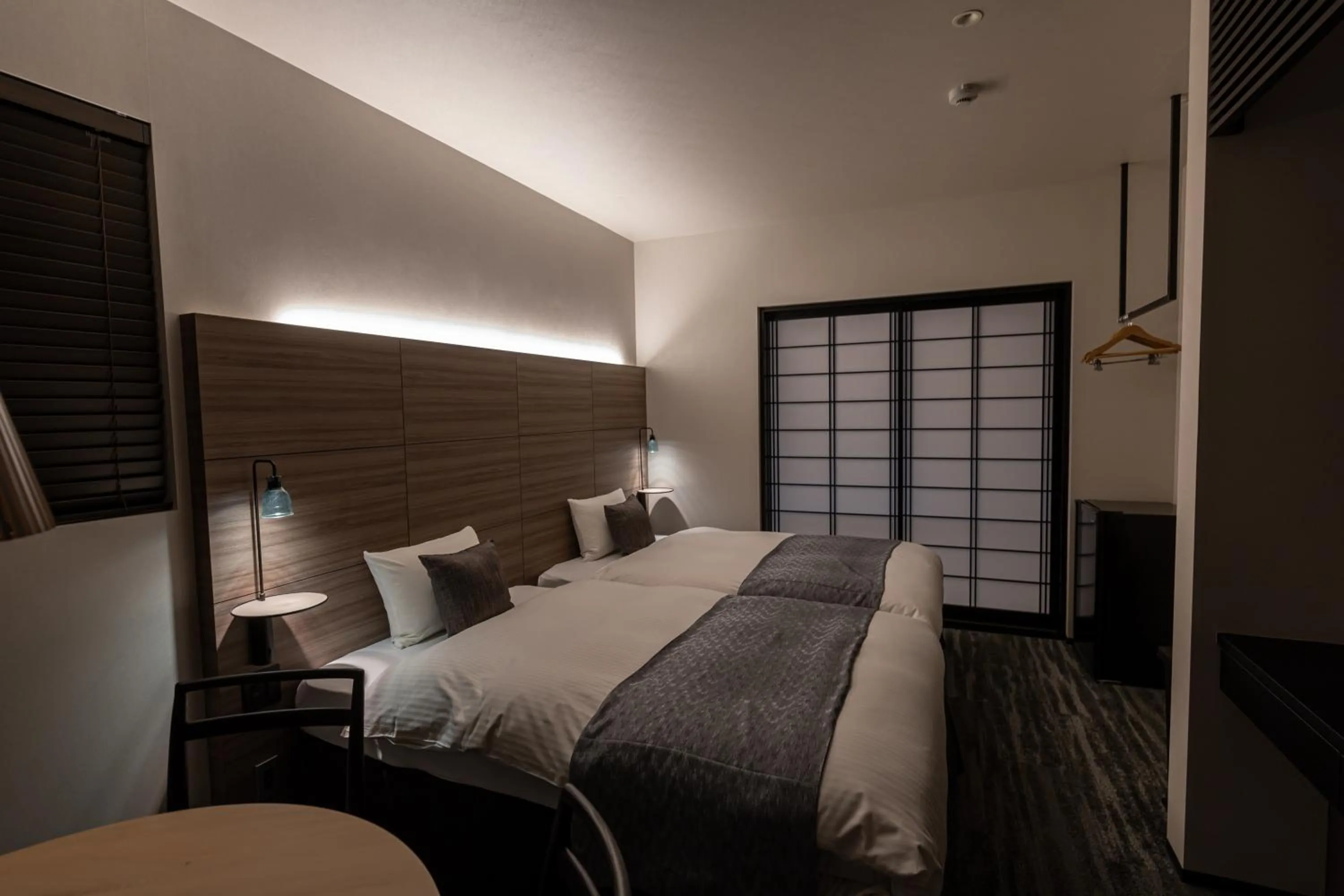 Photo of the whole room, Bed in Hotel Liberte Kyoto Gojo