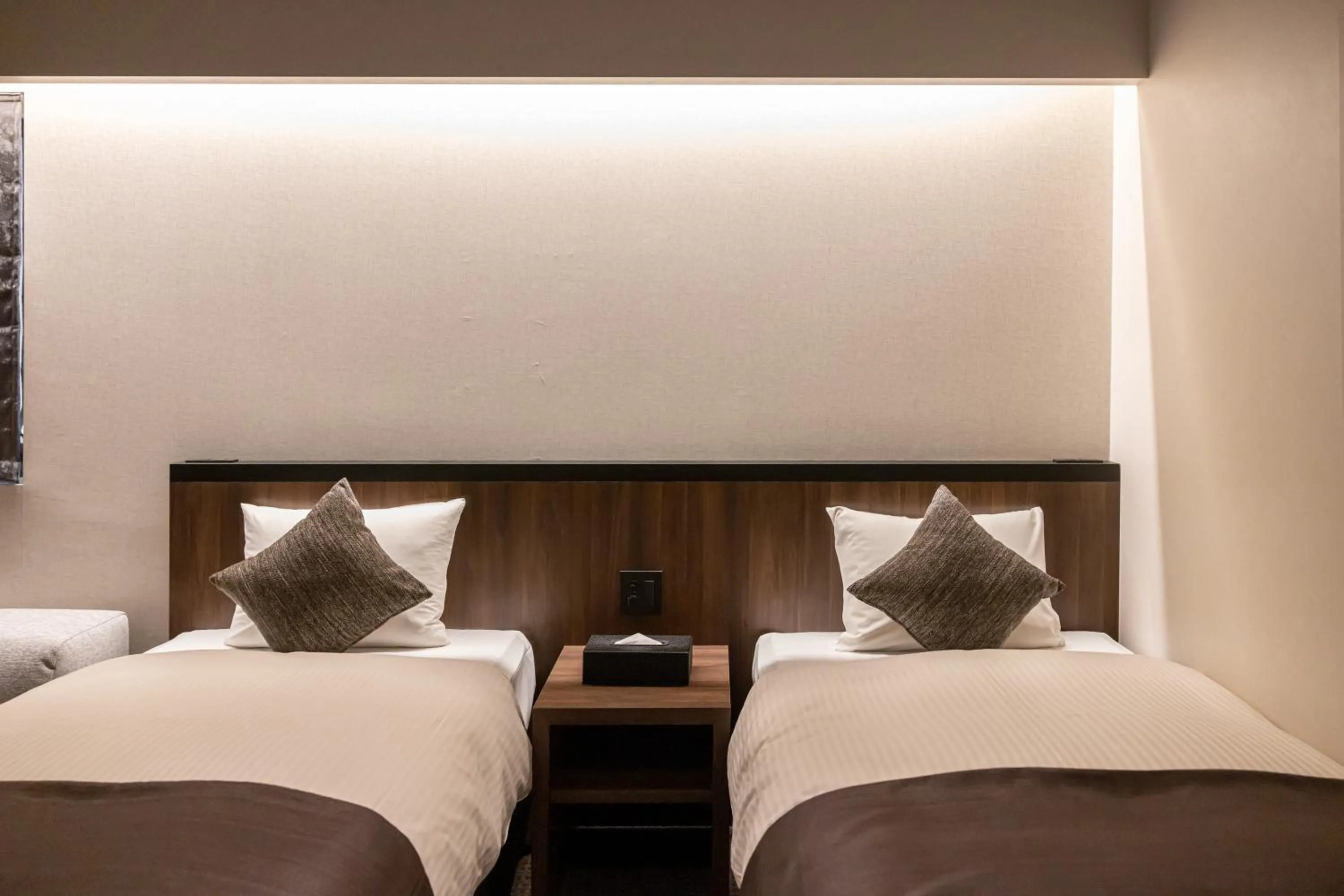 Bed in Hotel Liberte Kyoto Gojo