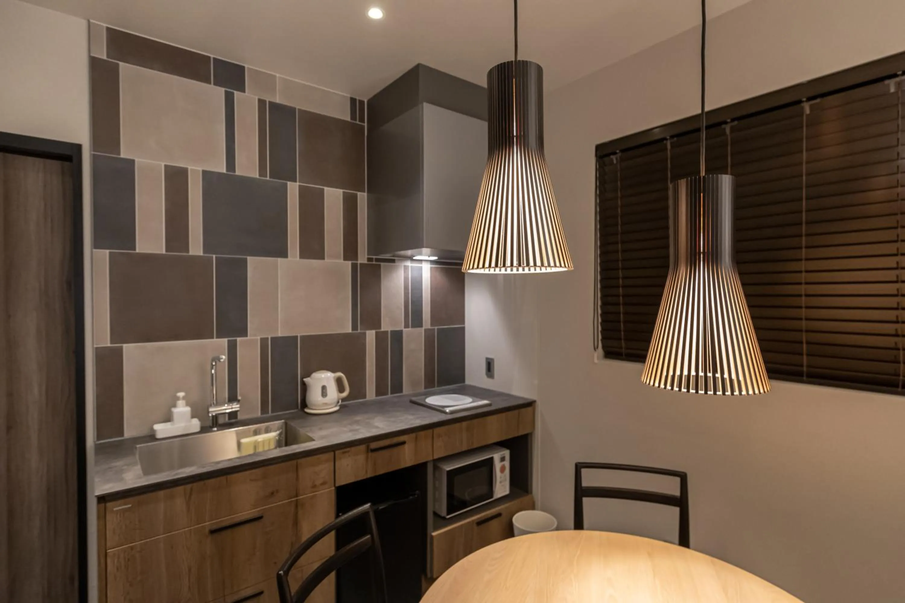 Kitchen or kitchenette in Hotel Liberte Kyoto Gojo