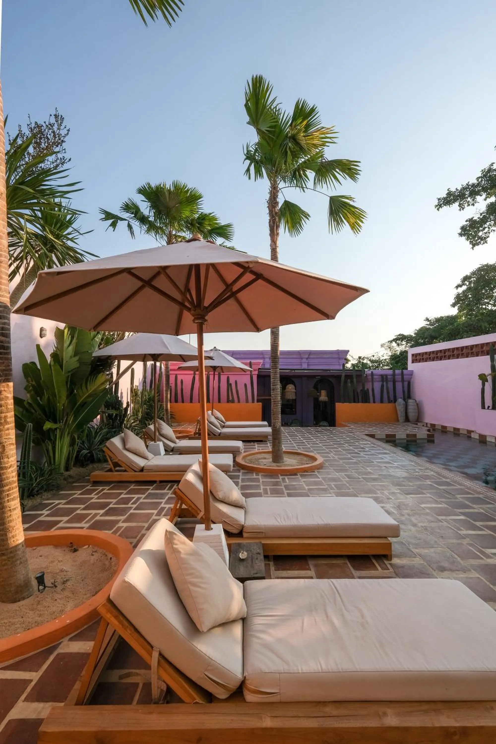 Pool view in El Barrio Boutique Hotel & Bar