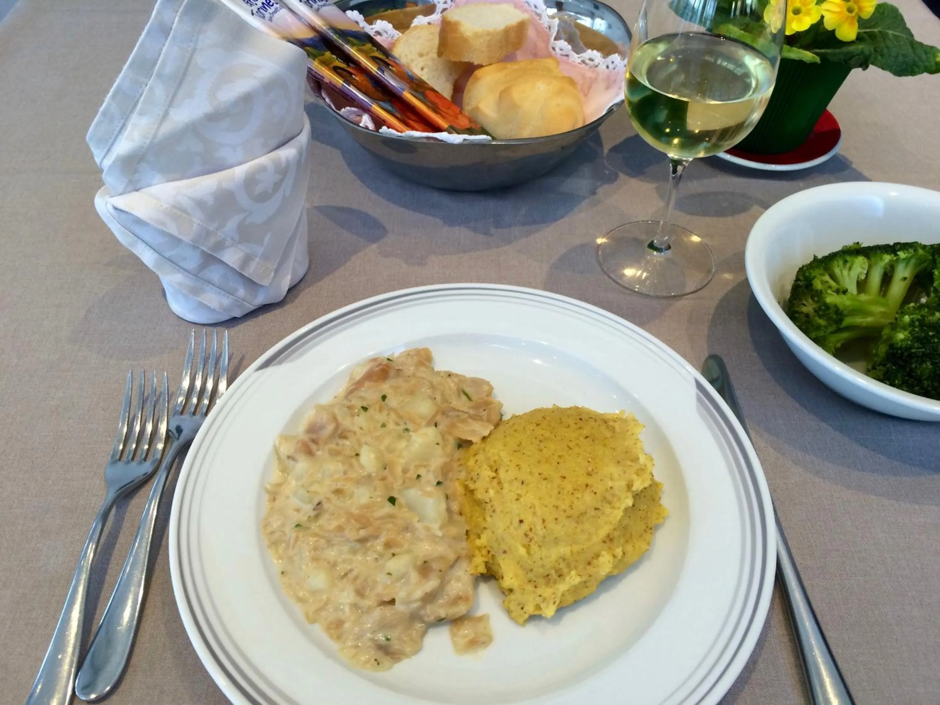 Food close-up in Hotel Europa Cembra