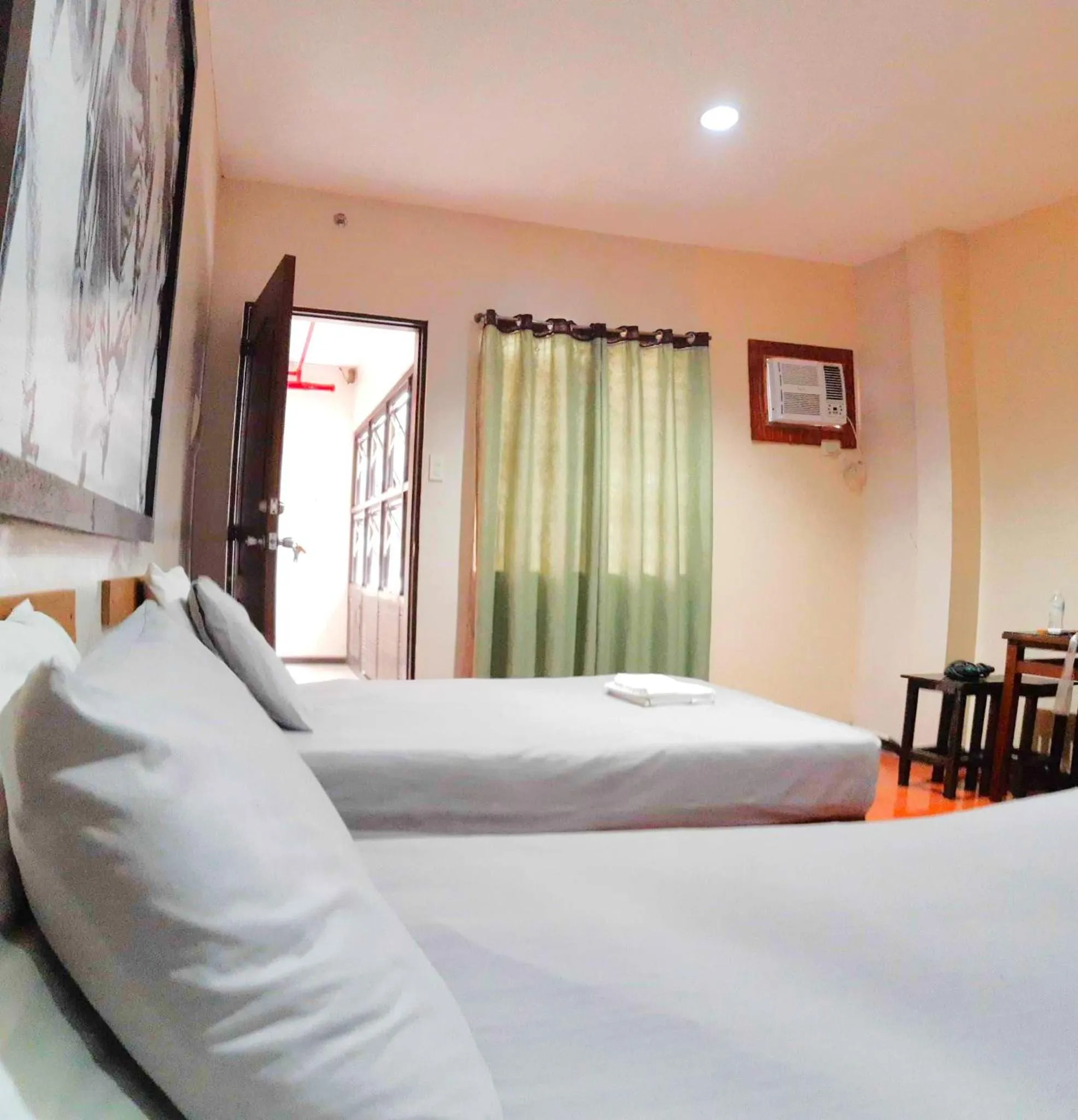 Bed in Hotel California Suite