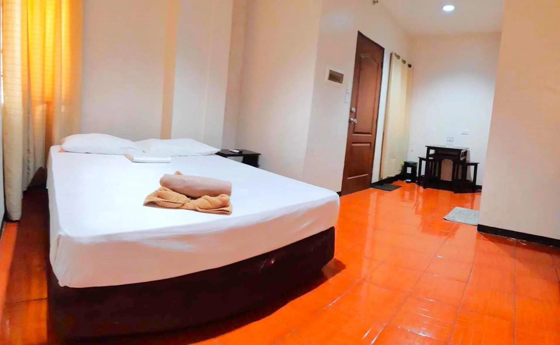 Bed in Hotel California Suite