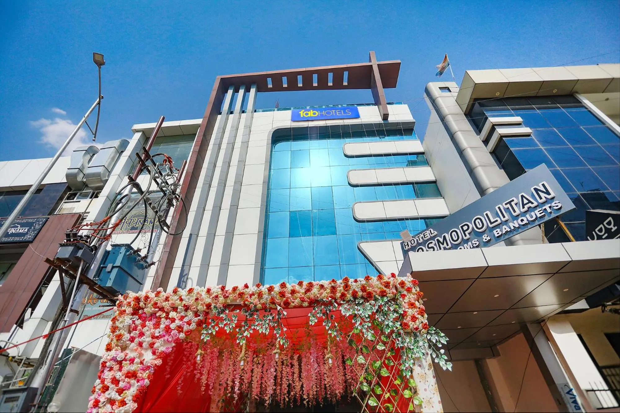 Property building in FabHotel Cosmos