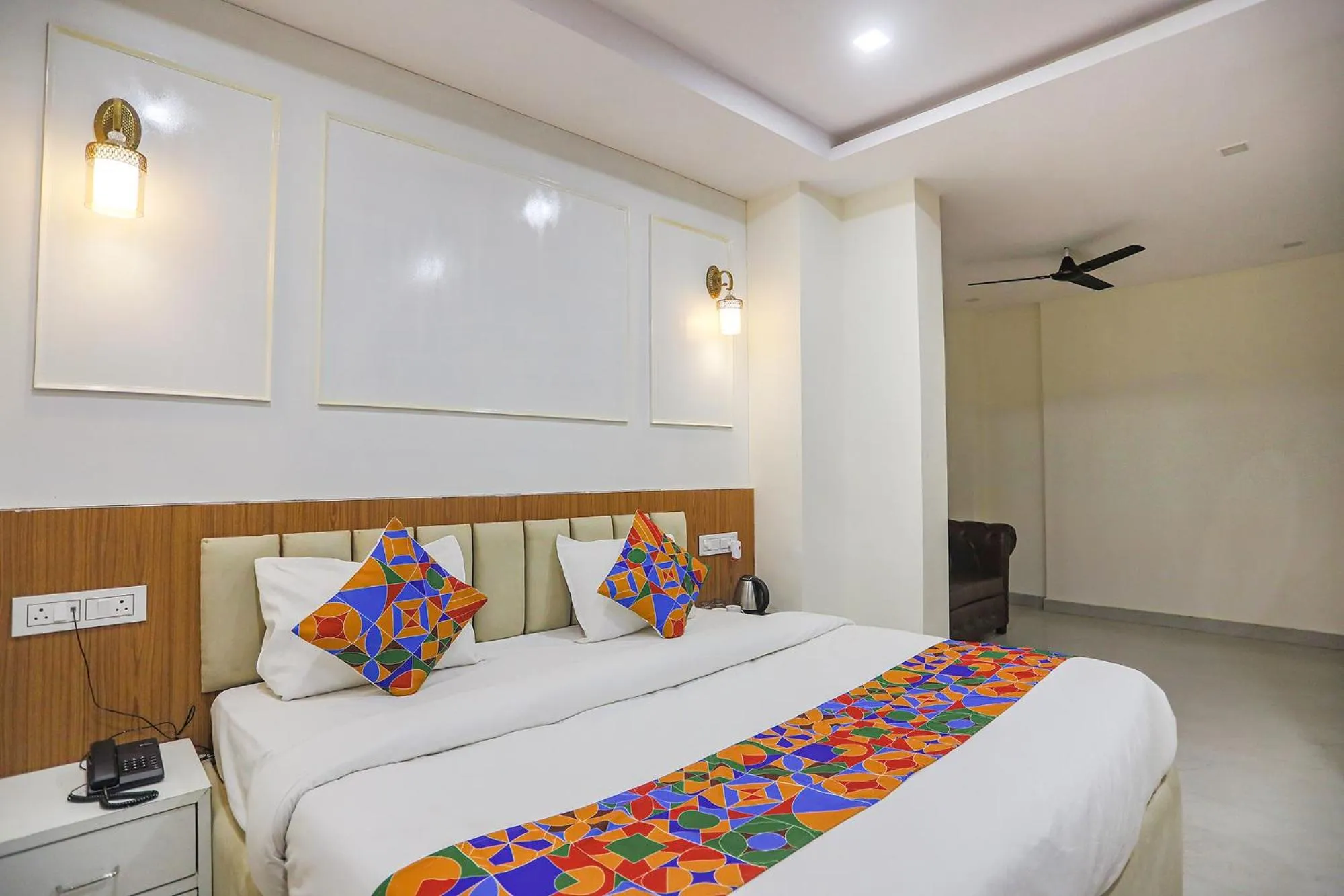 Bed in FabHotel Cosmos