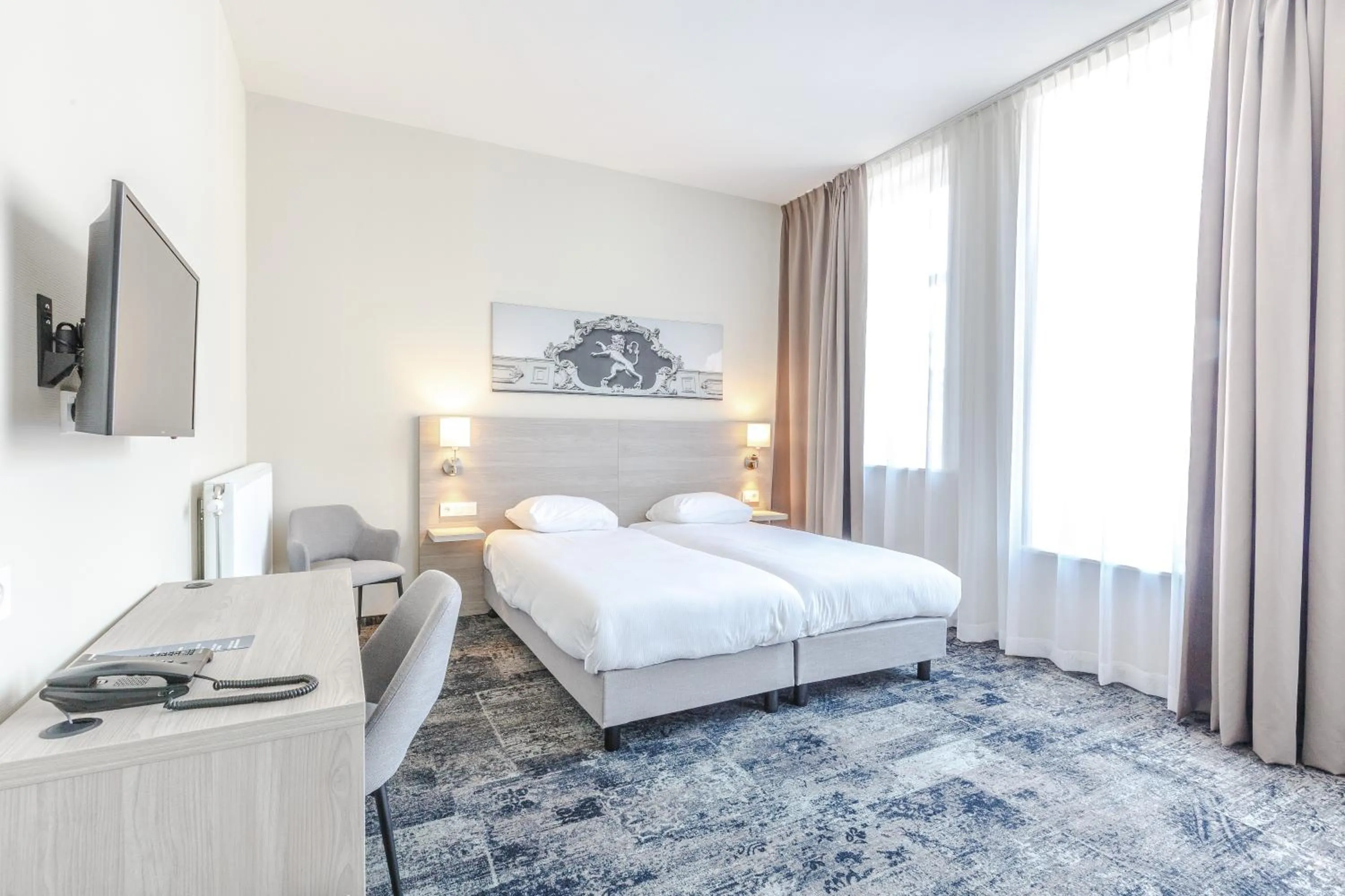 Bed in Fletcher Hotel Paleis Stadhouderlijk Hof