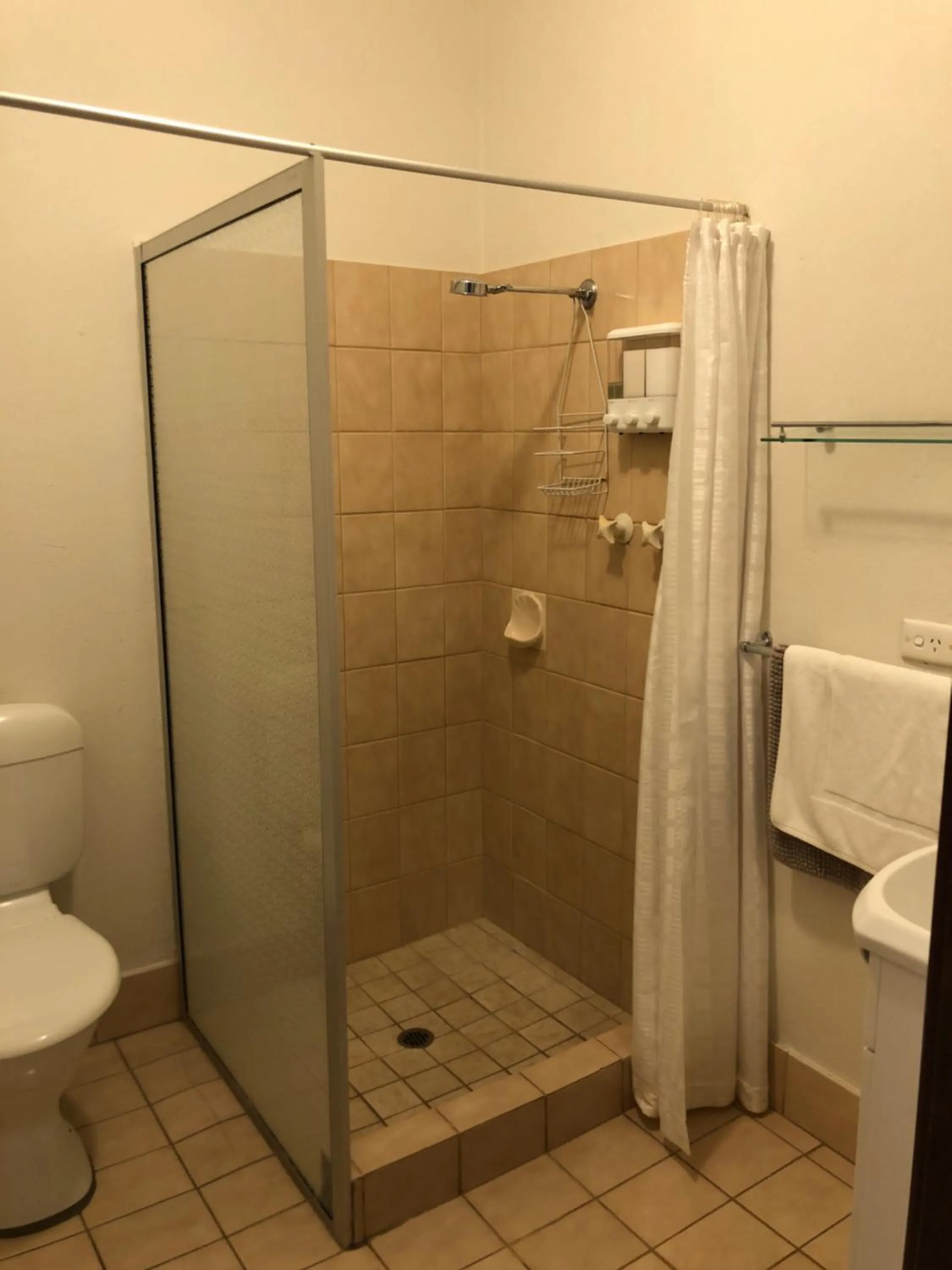 Shower in Augusta Escape Holiday Units