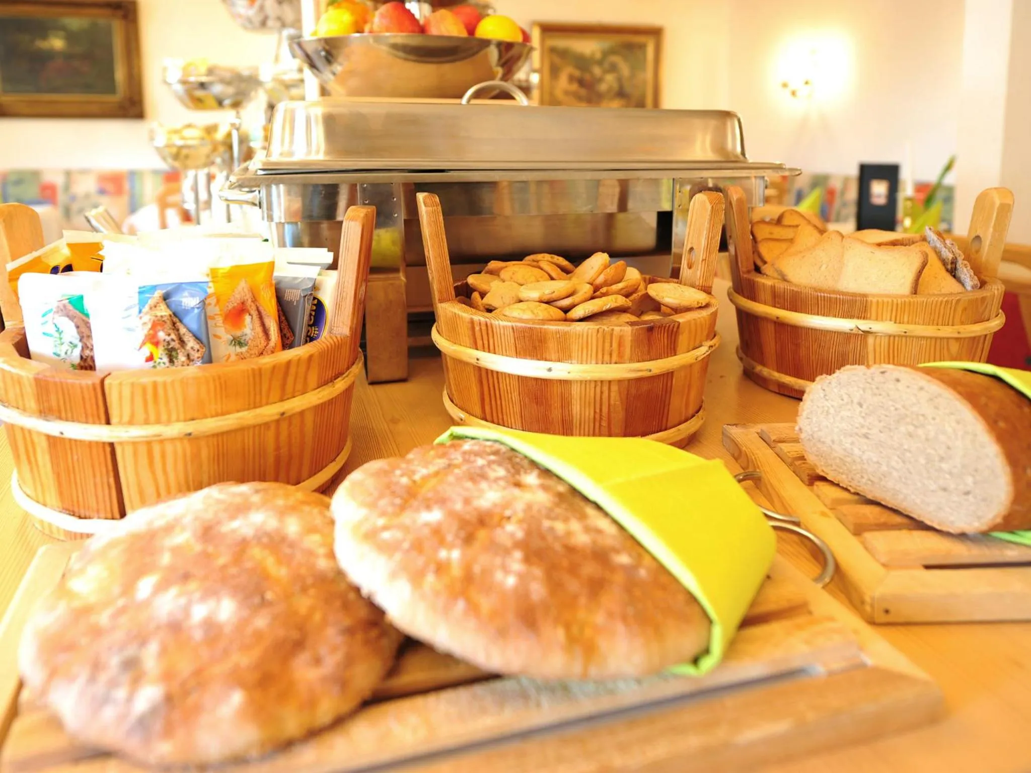 Food and drinks in Hotel Traube