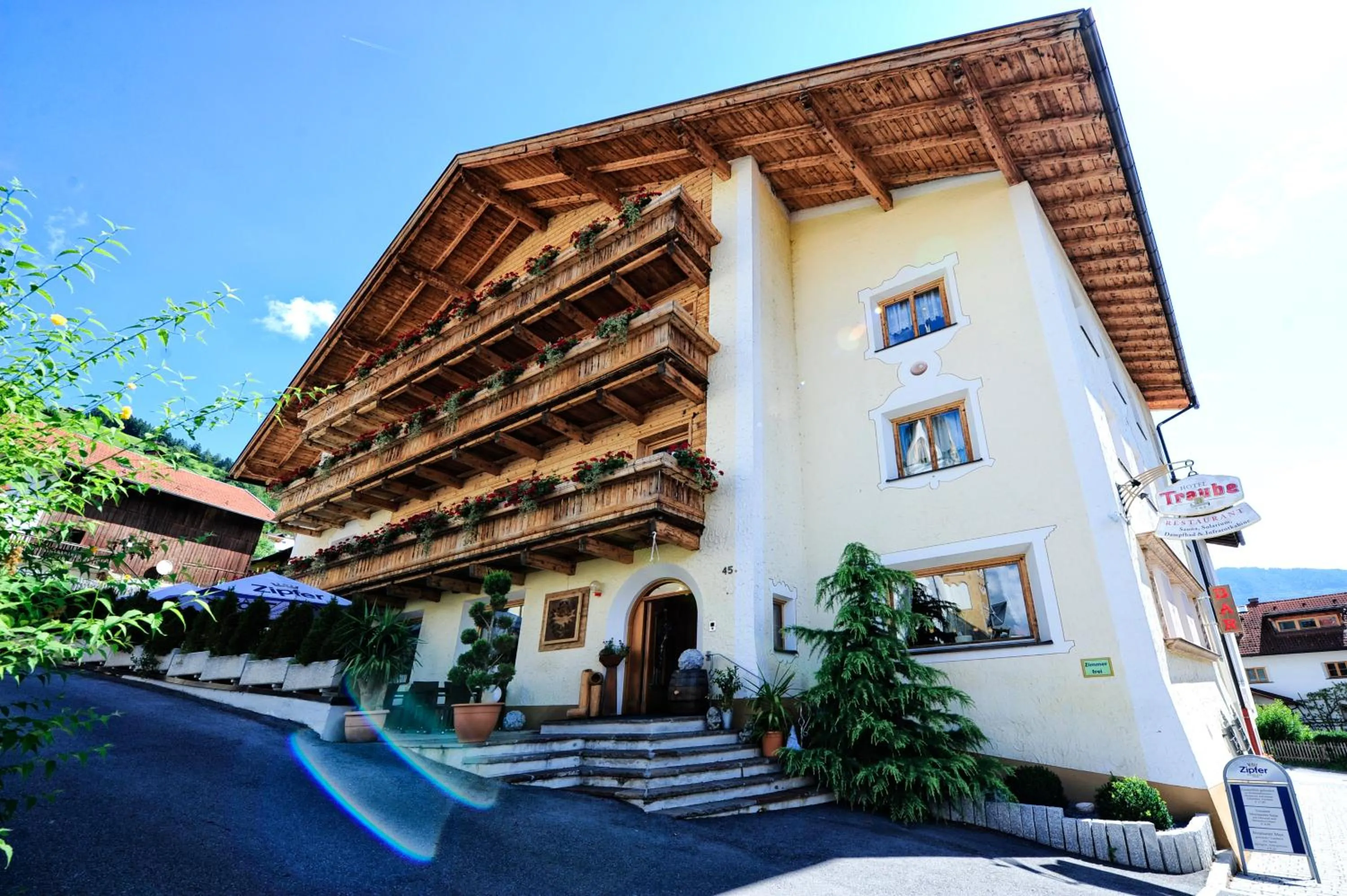 Property building in Hotel Traube