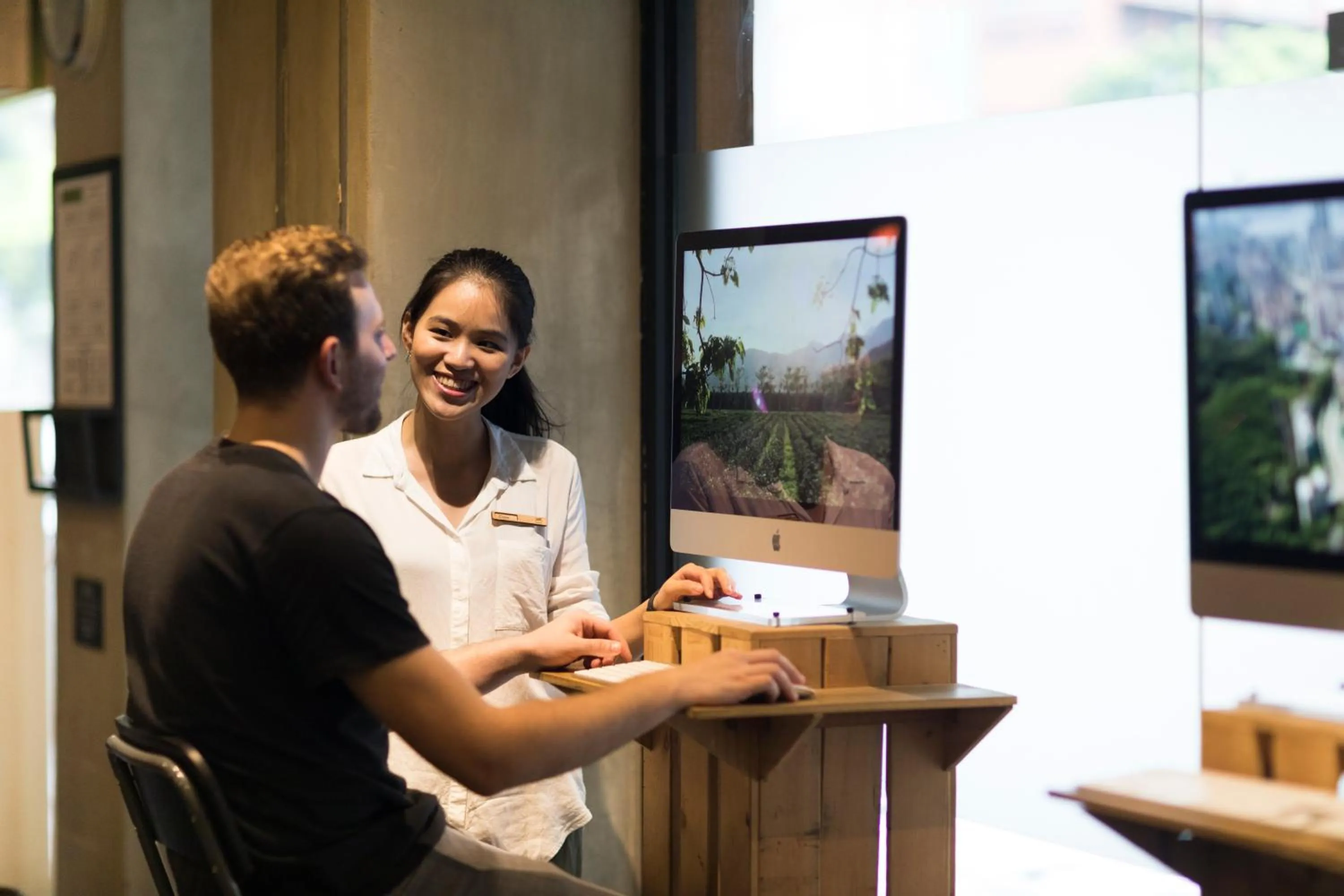 Lobby or reception in MEANDER Taipei