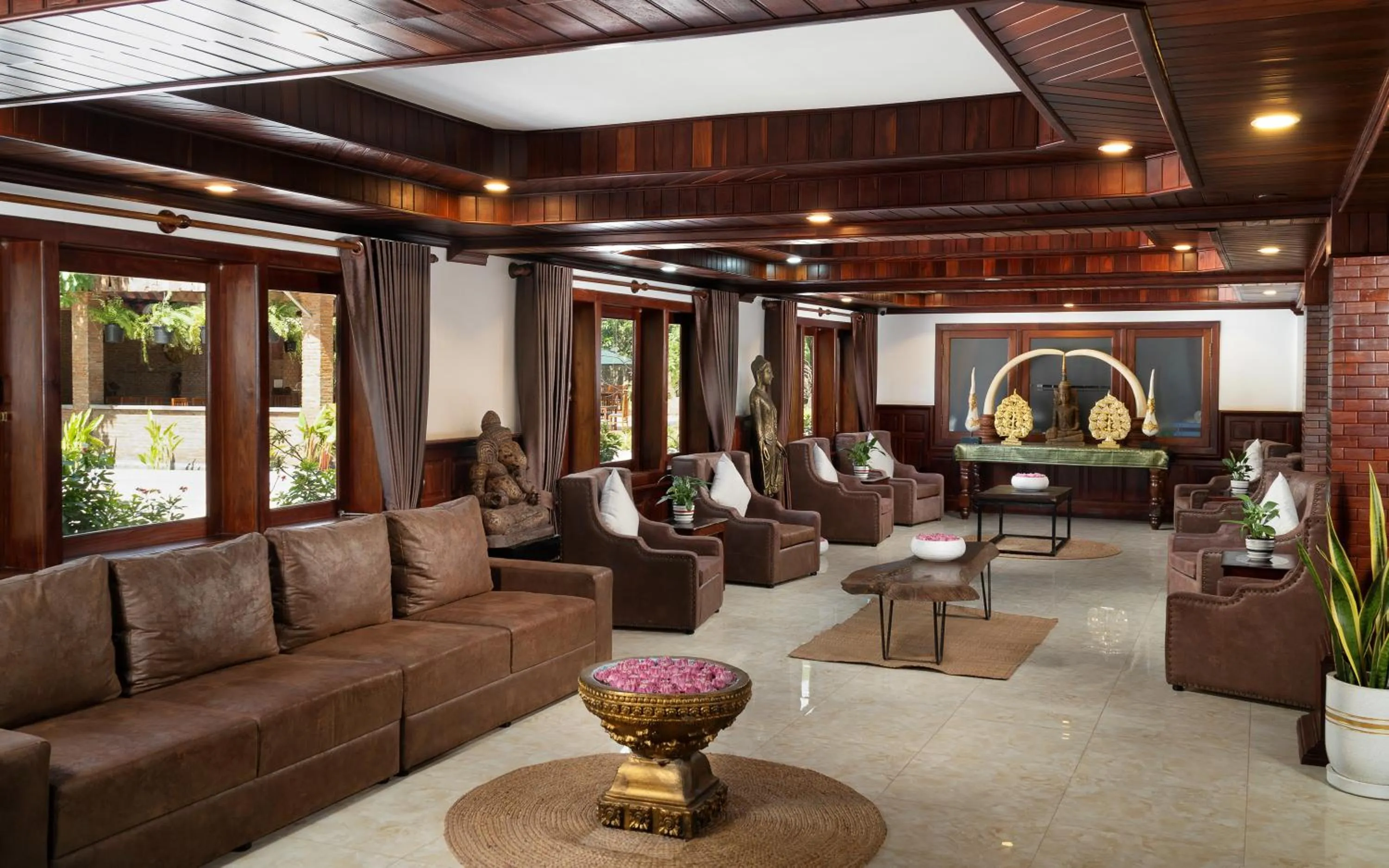 Lobby or reception in Khemara Sovannphum Hotel