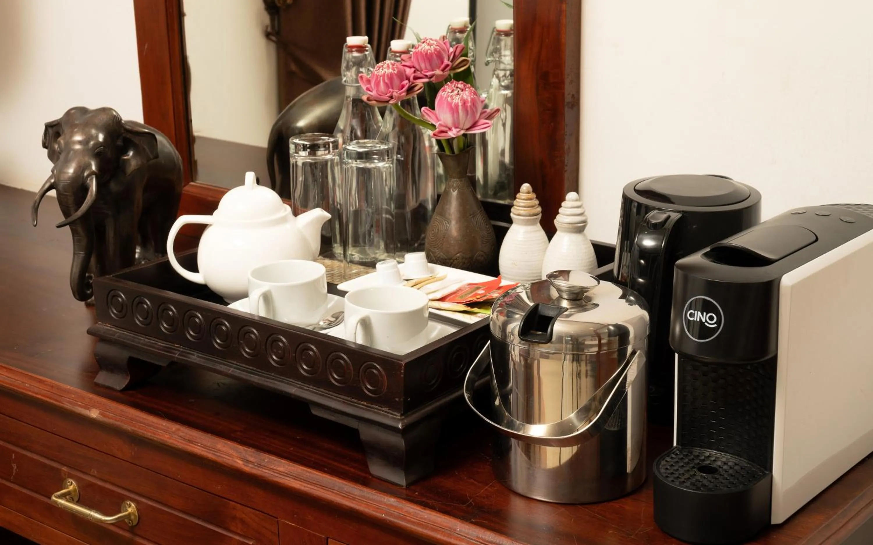 Coffee/tea facilities in Khemara Sovannphum Hotel