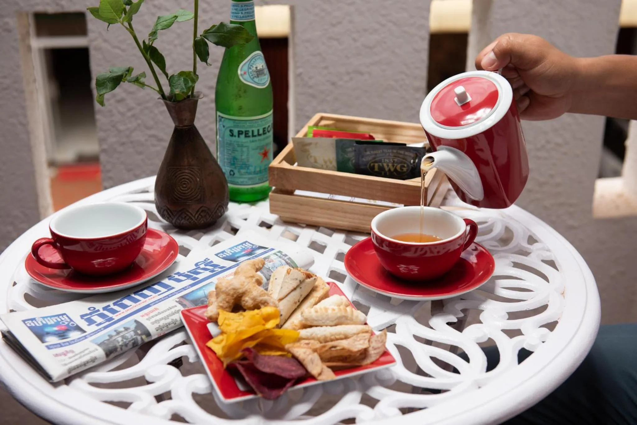Balcony/Terrace in Khemara Sovannphum Hotel